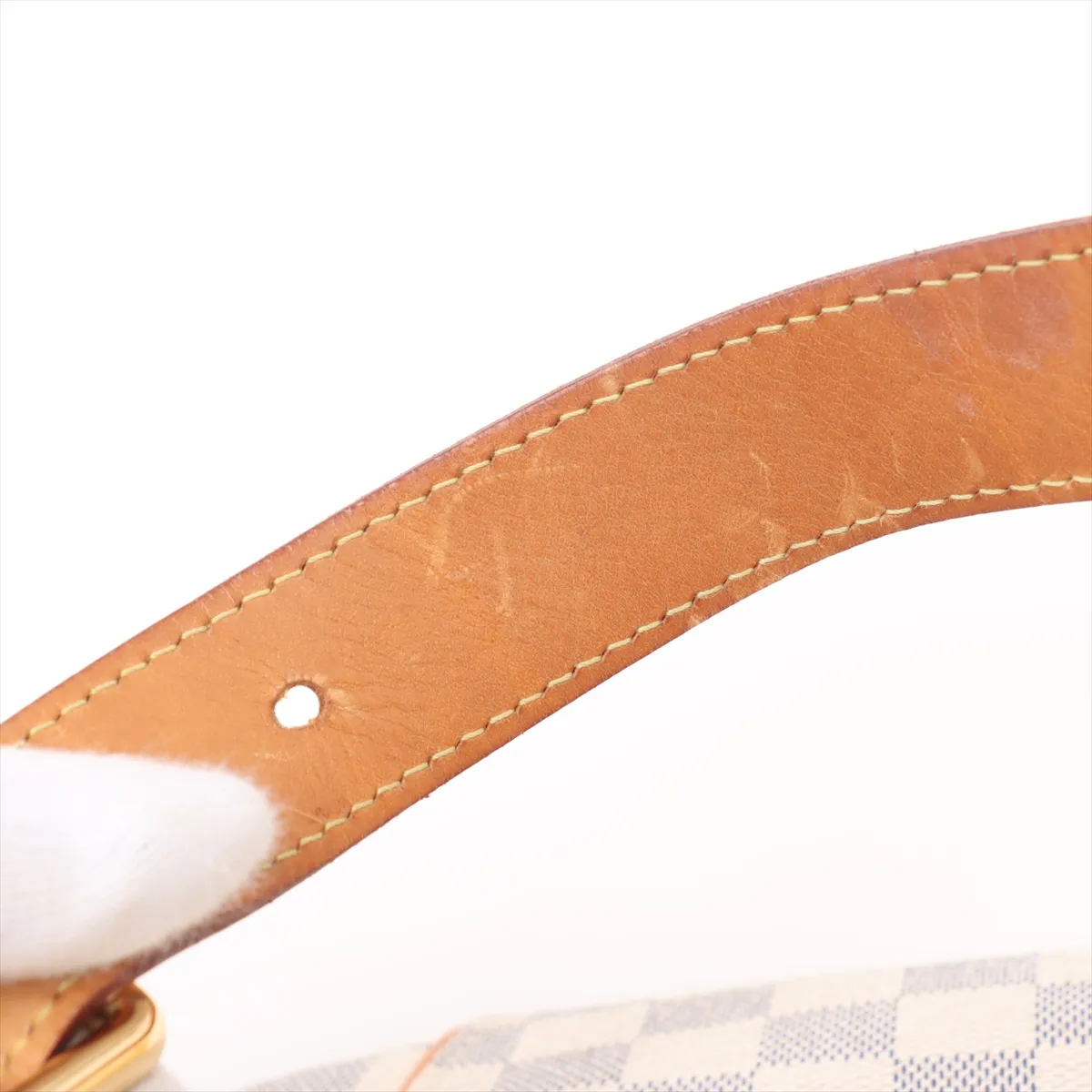 Damier Azur Galliera PM N55215 MI4120 White — view 10