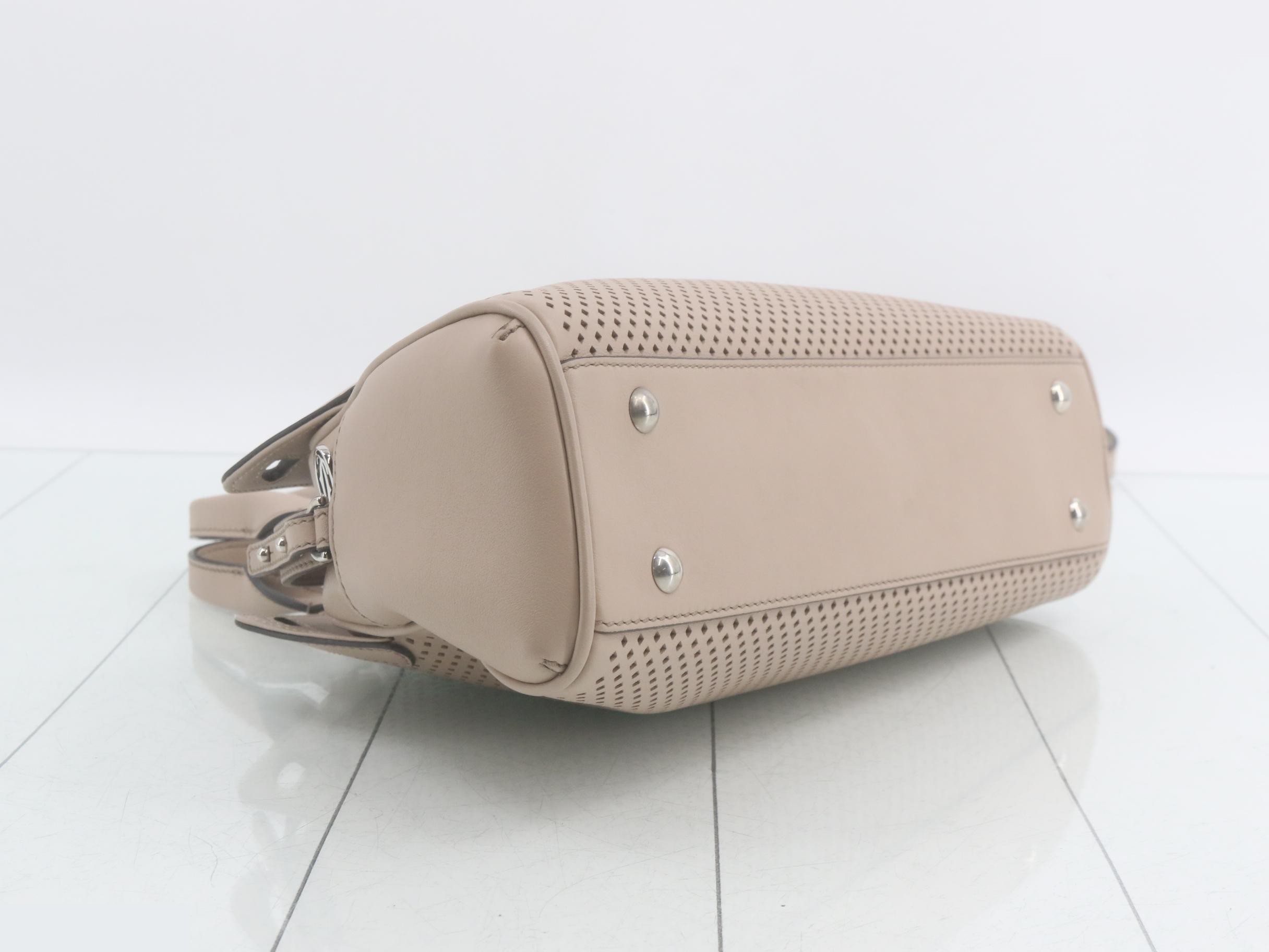 Marcello Perforated Leather 2-Way Shoulder/Handbag — view 5