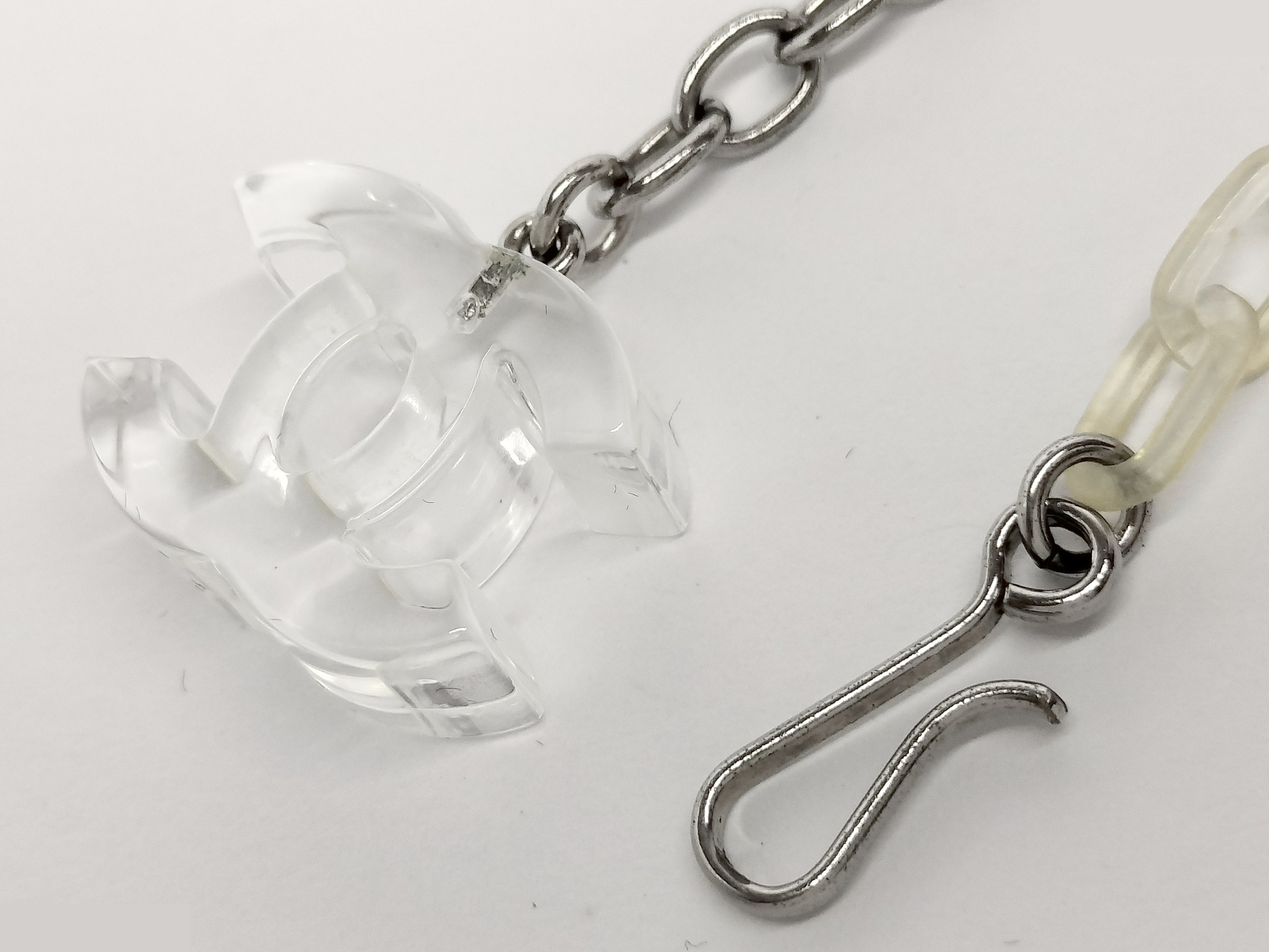Coco Camellia Plastic Necklace Chain (approx. 42cm) — view 6