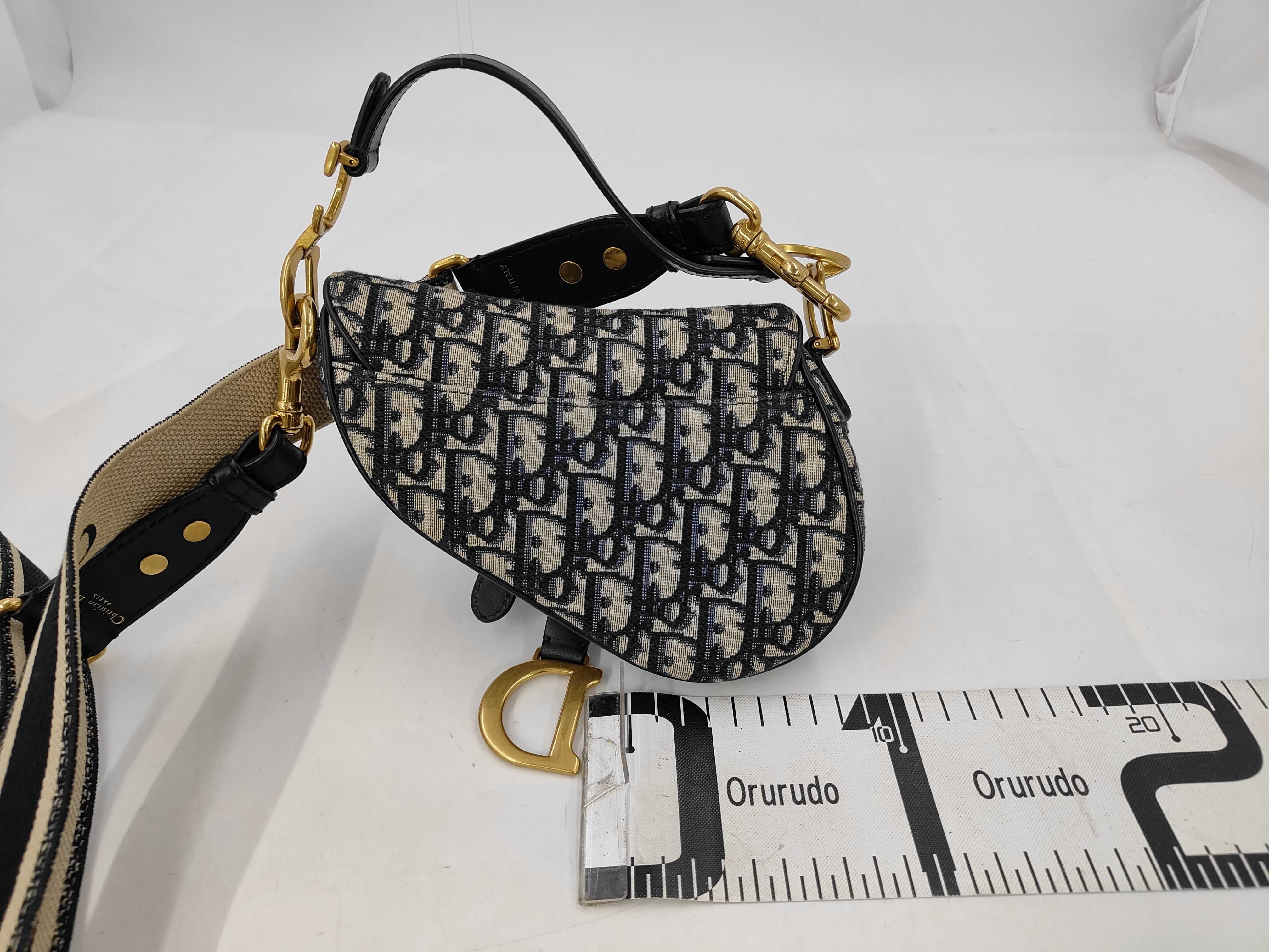 Saddle 2-Way Oblique Trotter Shoulder Bag — view 2