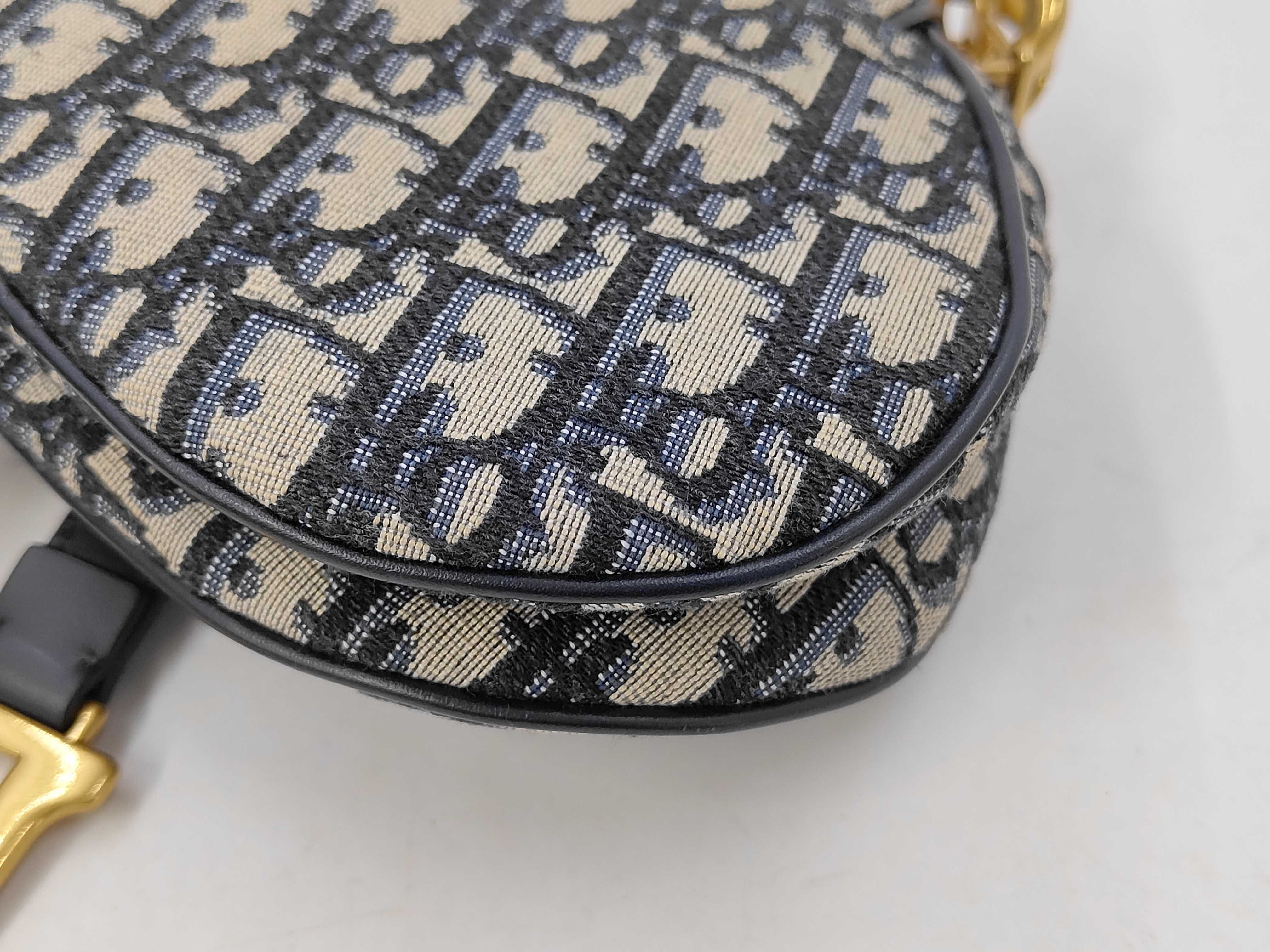 Saddle 2-Way Oblique Trotter Shoulder Bag — view 3