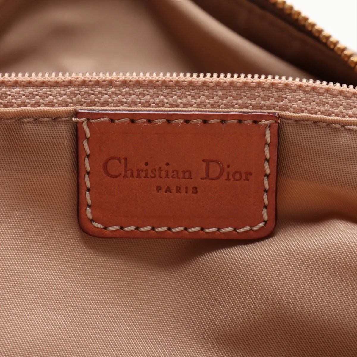 Trotter Street Chic Canvas x Leather Shoulder Bag, Brown — view 9