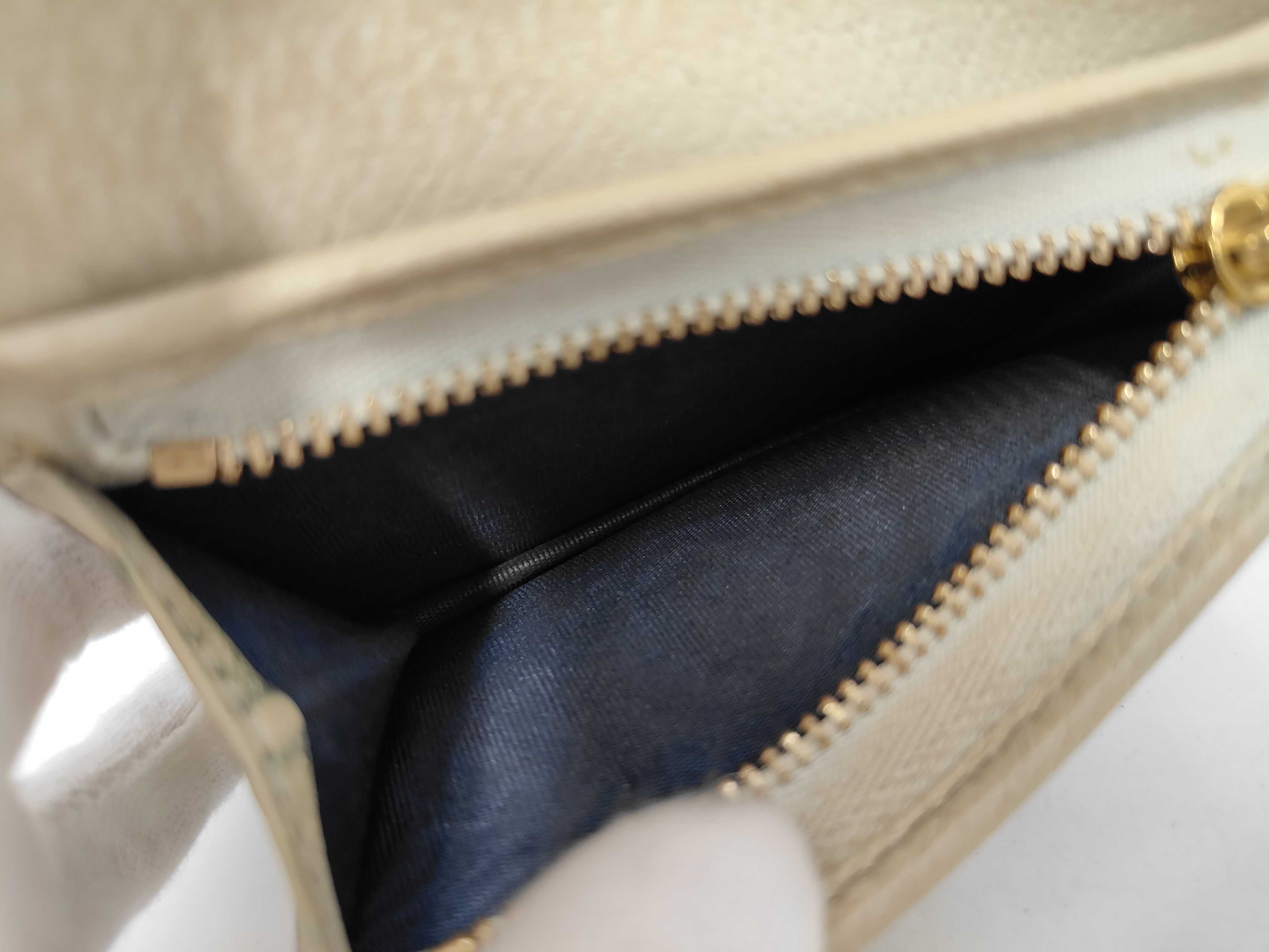 Ophidia Bi-fold Wallet, PVC, Ivory, 523155 — view 8