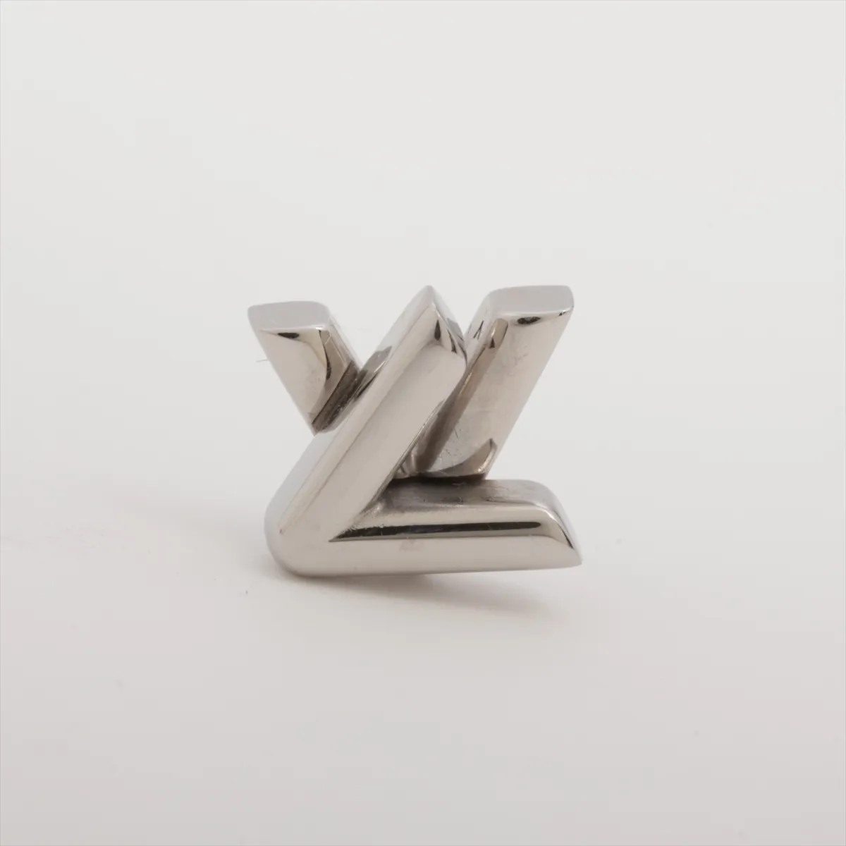 M01870 Earrings GO-14 LE1214 Earrings (for both ears) Metal Silver — view 5