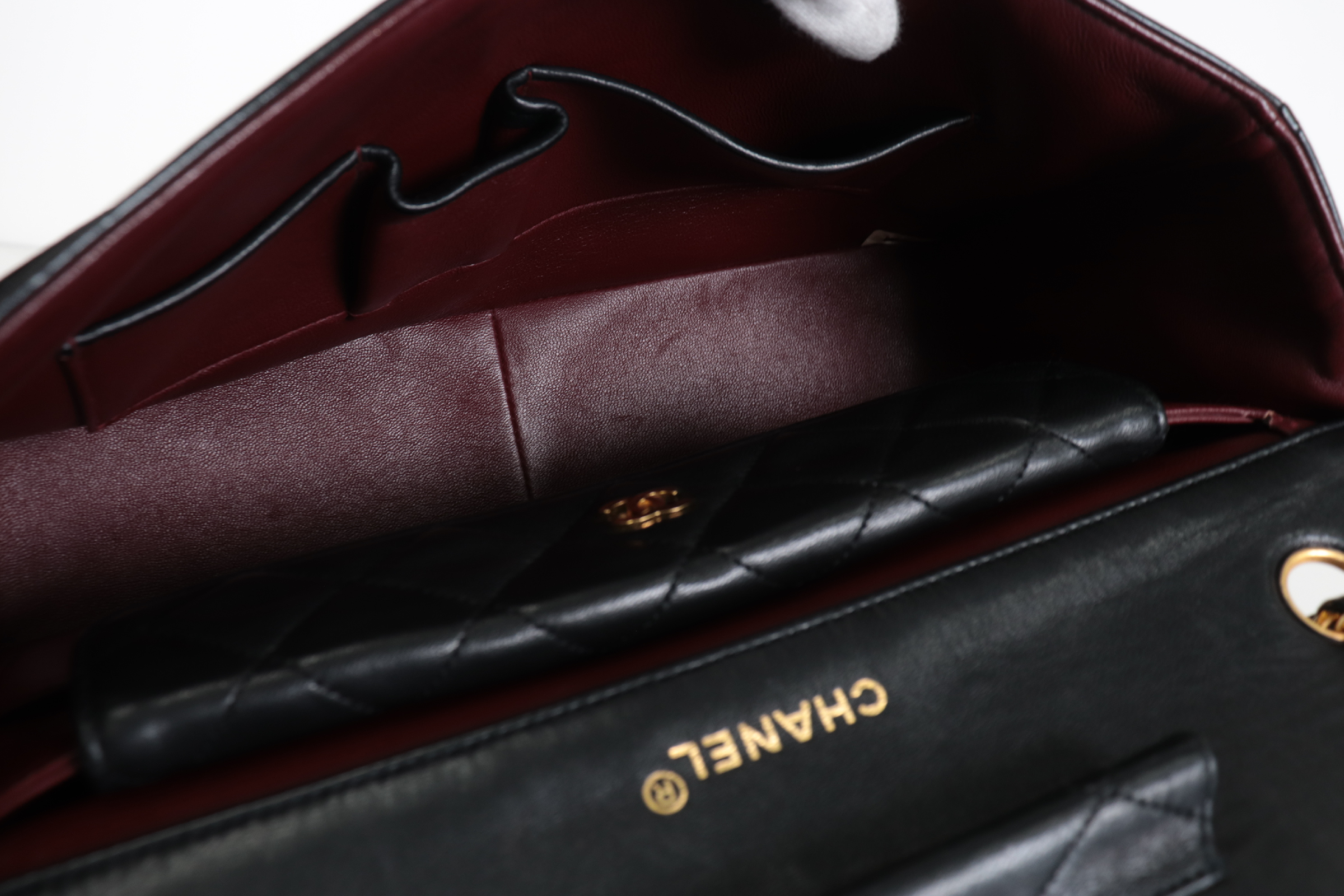 Lambskin Chain Shoulder Bag with Inner Pouch (Model No. 1) — view 9