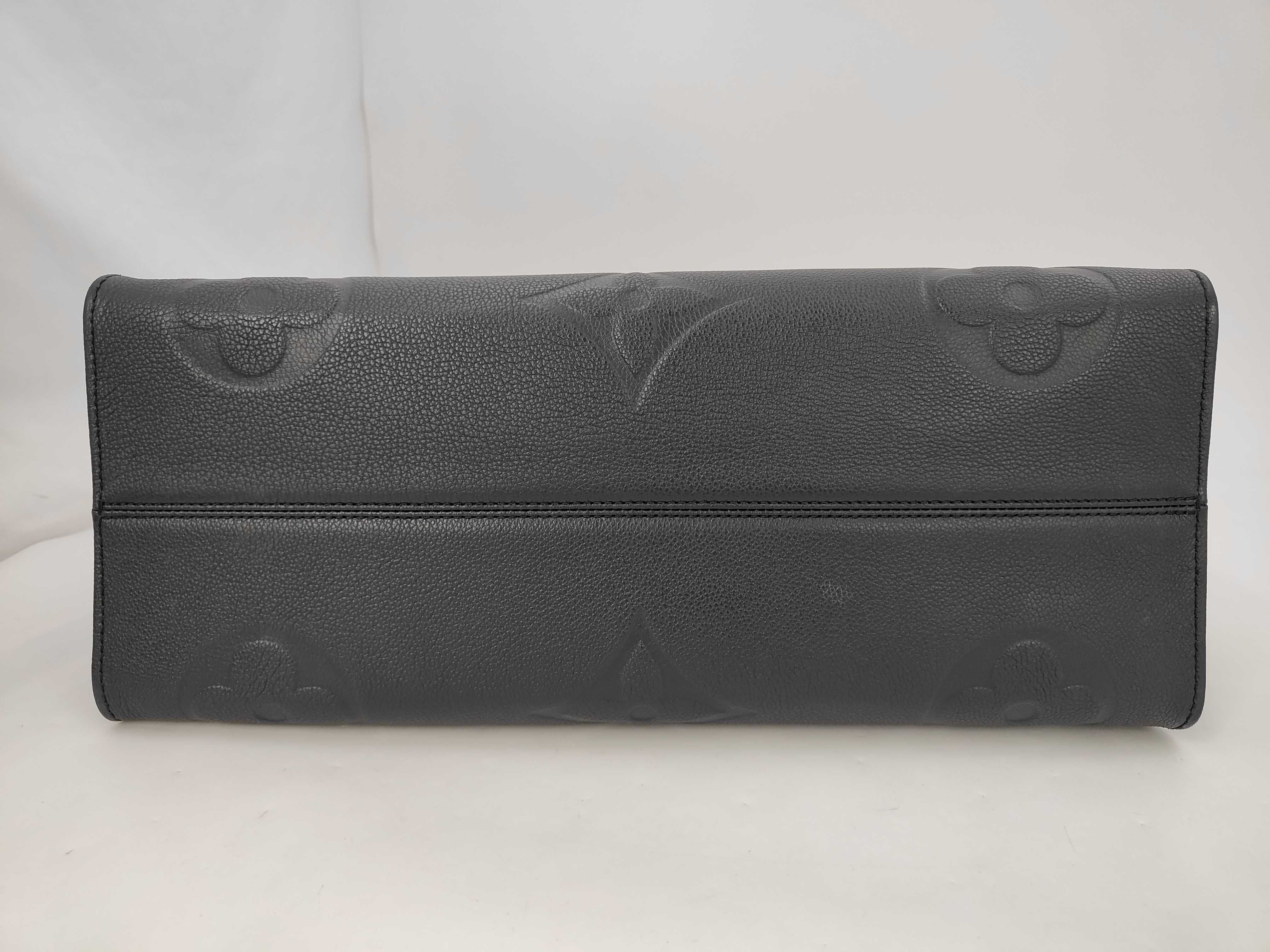 M44925 OnTheGo Empreinte Monogram Tote Bag, Retail Price ¥543,400, RFID verified, Noir (black). — view 8