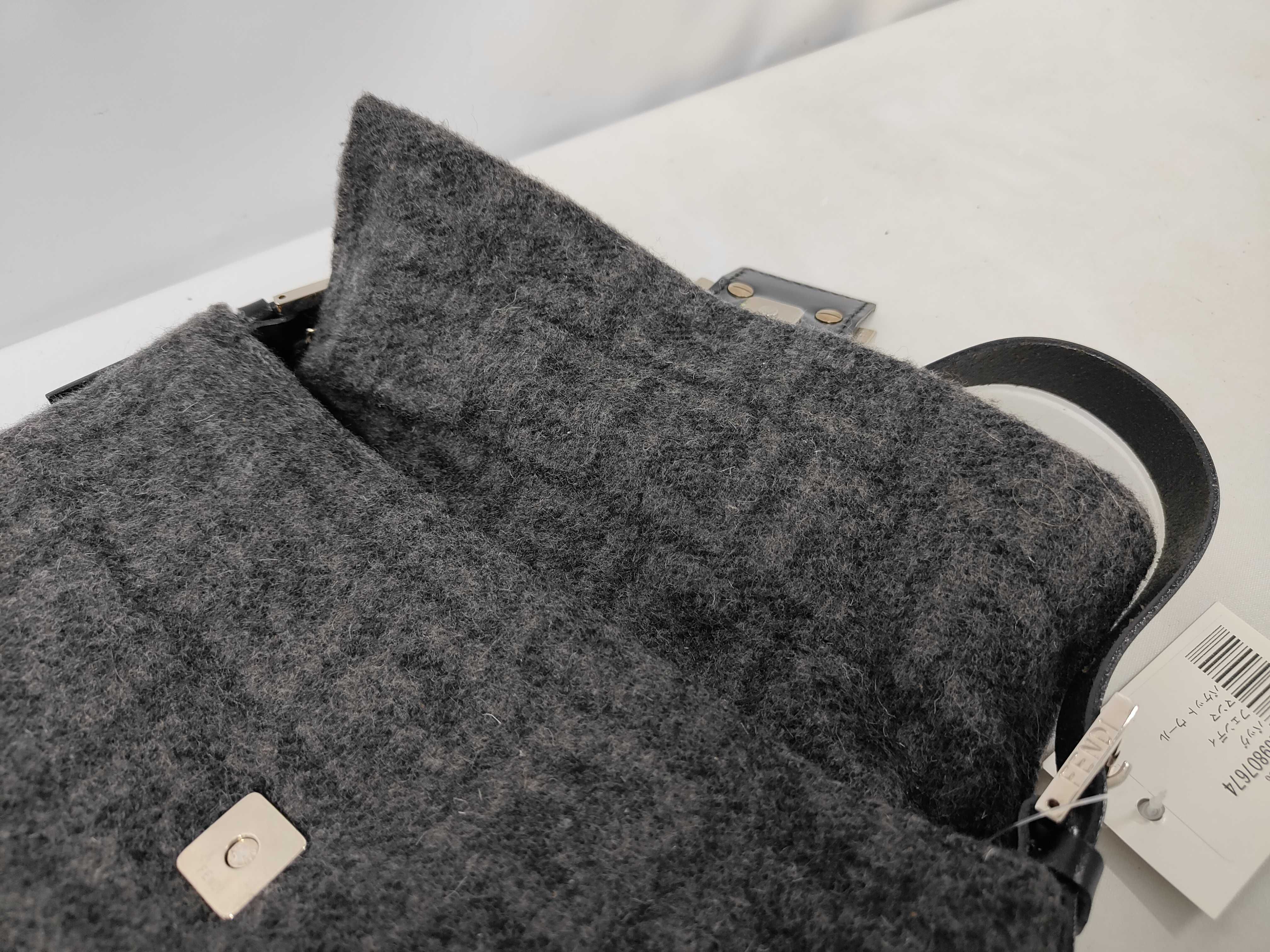 Mamma Bucket Wool Shoulder Bag — view 8