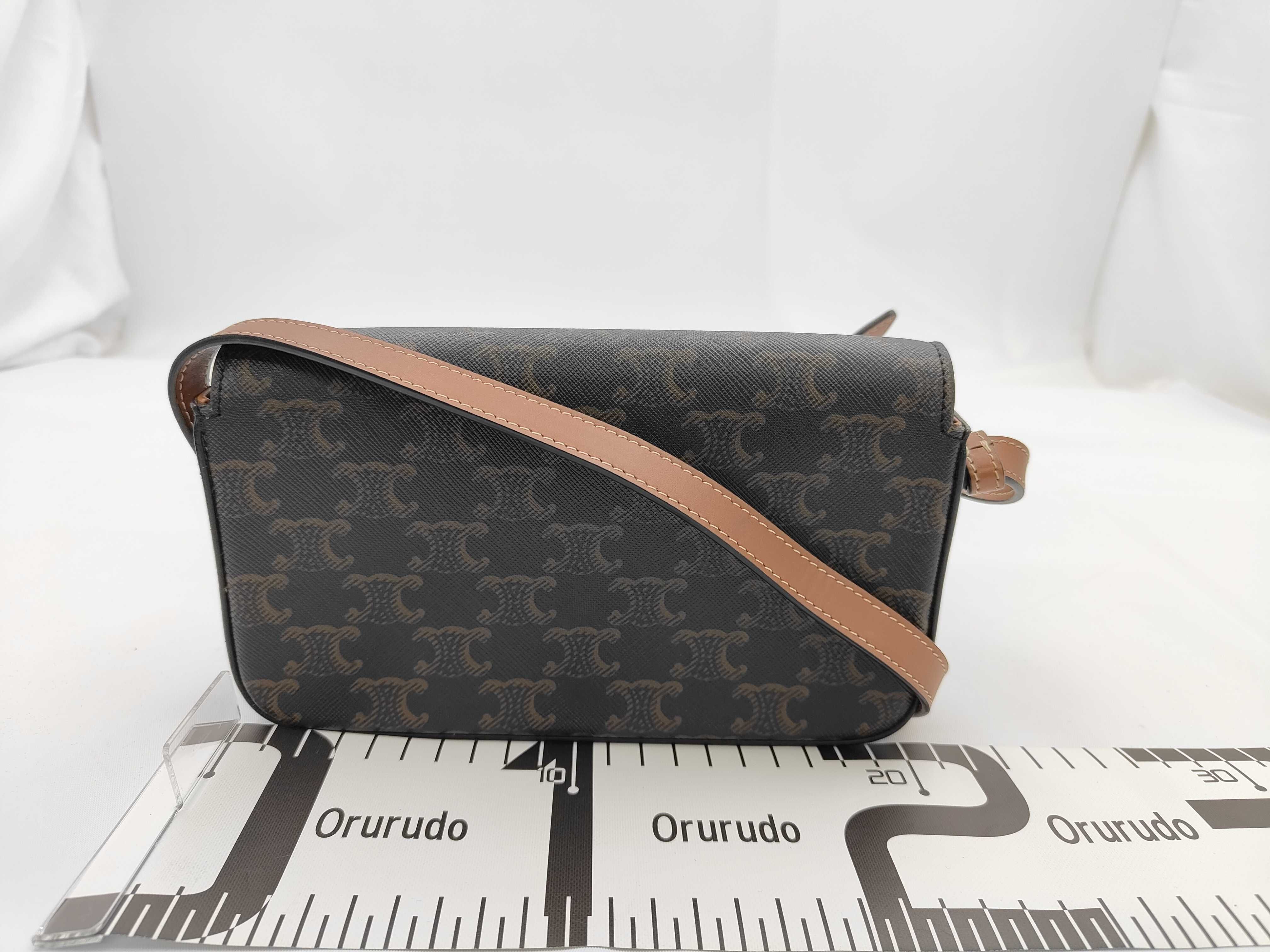 Triomphe Claude Shoulder Bag — view 2