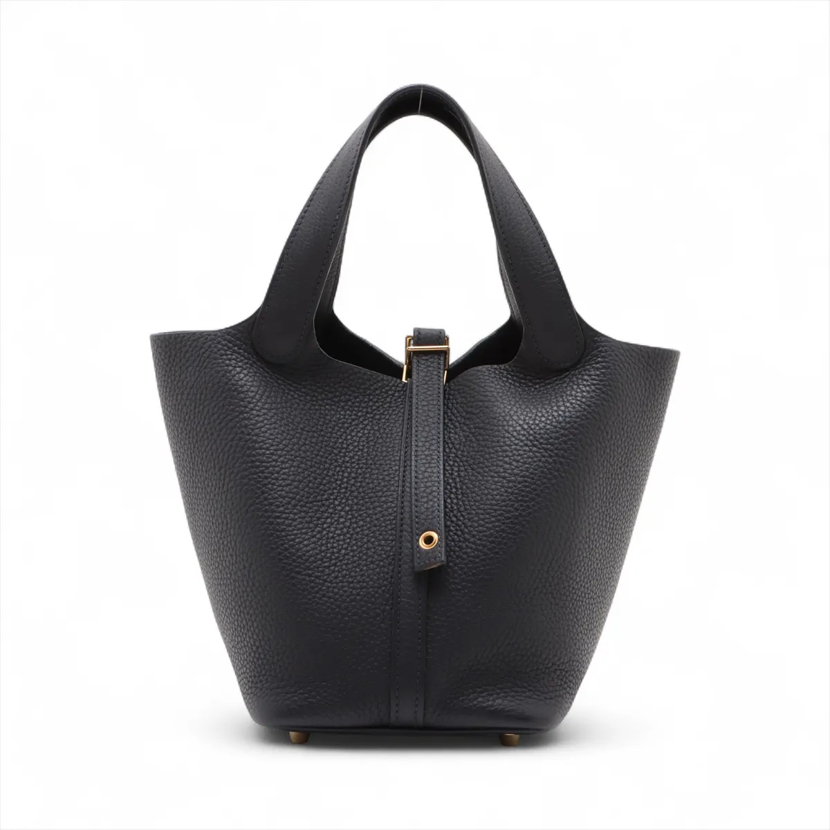 Picotin Lock 18 PM Taurillon Clemence Leather Caban Gold Hardware U: 2022