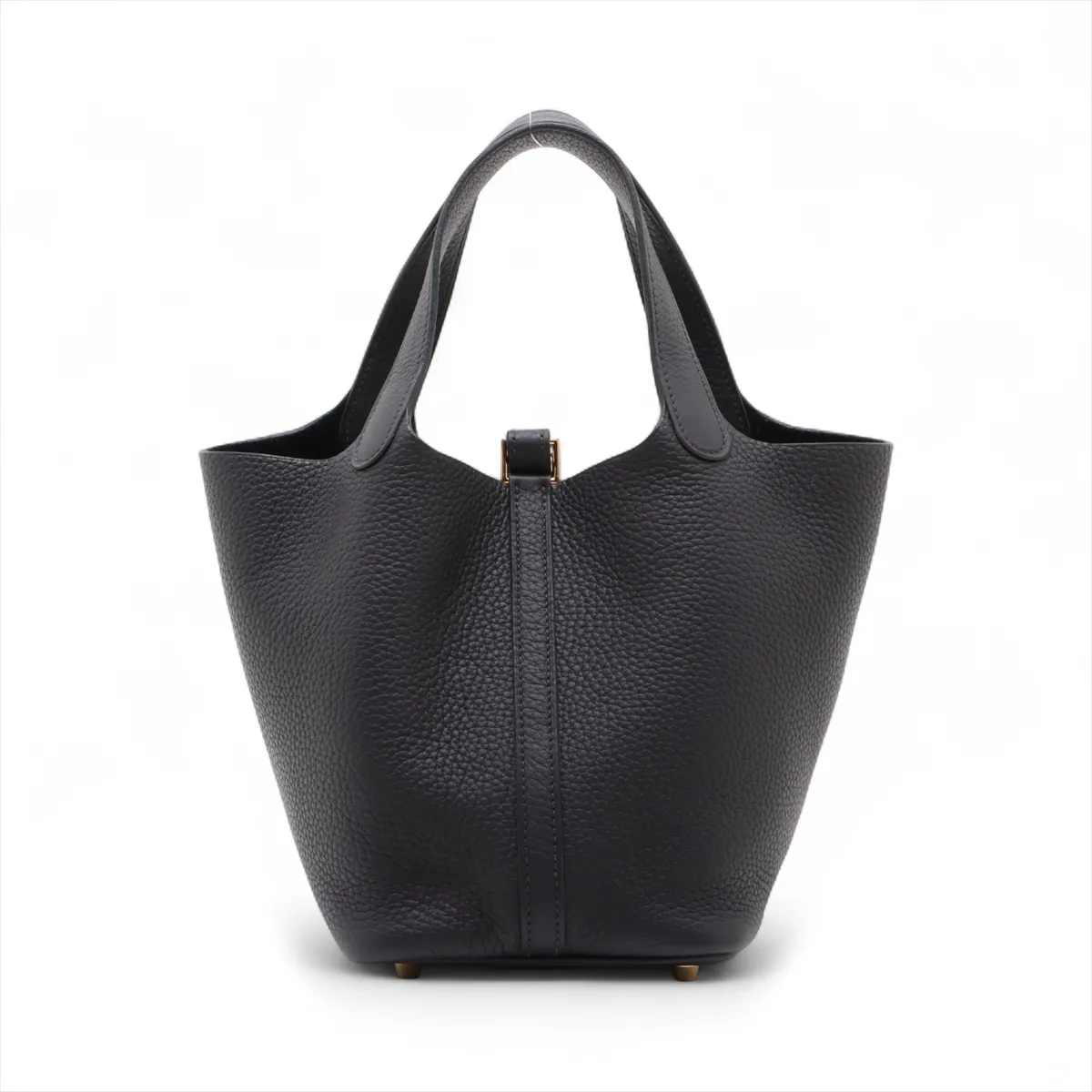 Picotin Lock 18 PM Taurillon Clemence Leather Caban Gold Hardware U: 2022 — view 2