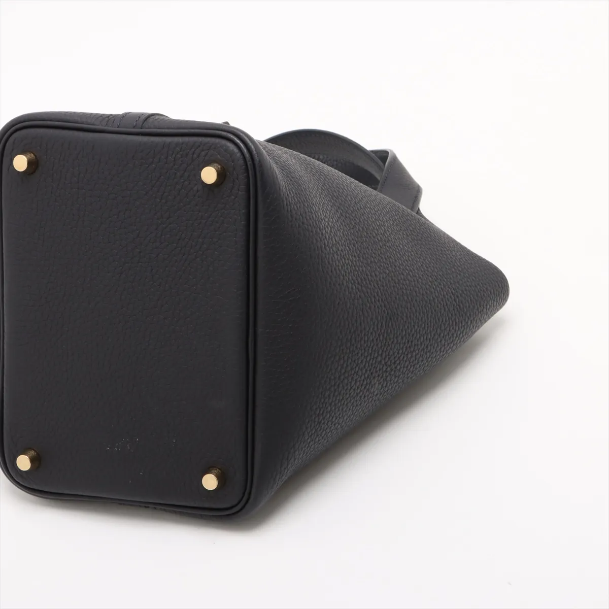 Picotin Lock 18 PM Taurillon Clemence Leather Caban Gold Hardware U: 2022 — view 3
