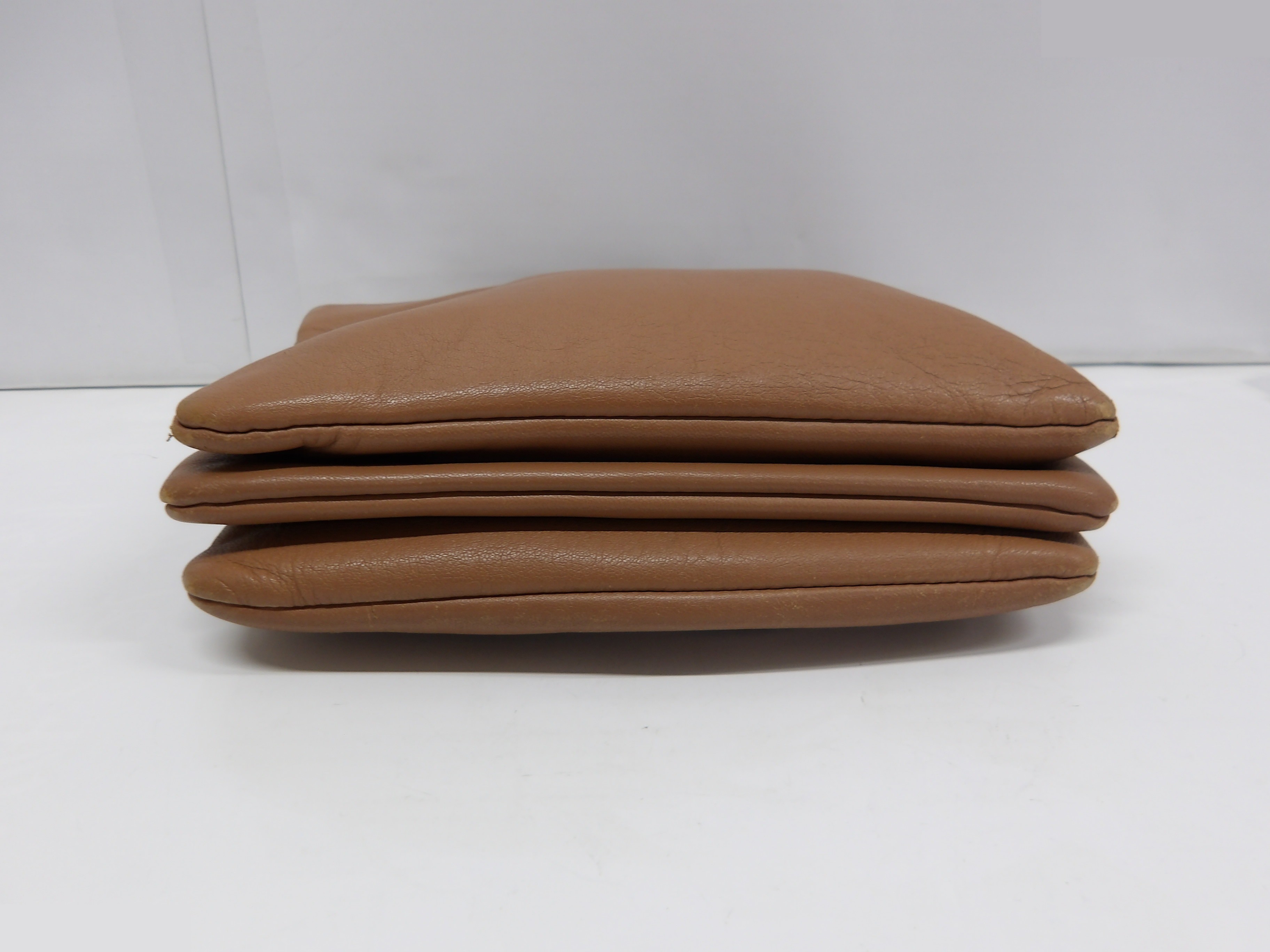 Trio Shoulder Bag, Gold Hardware — view 3