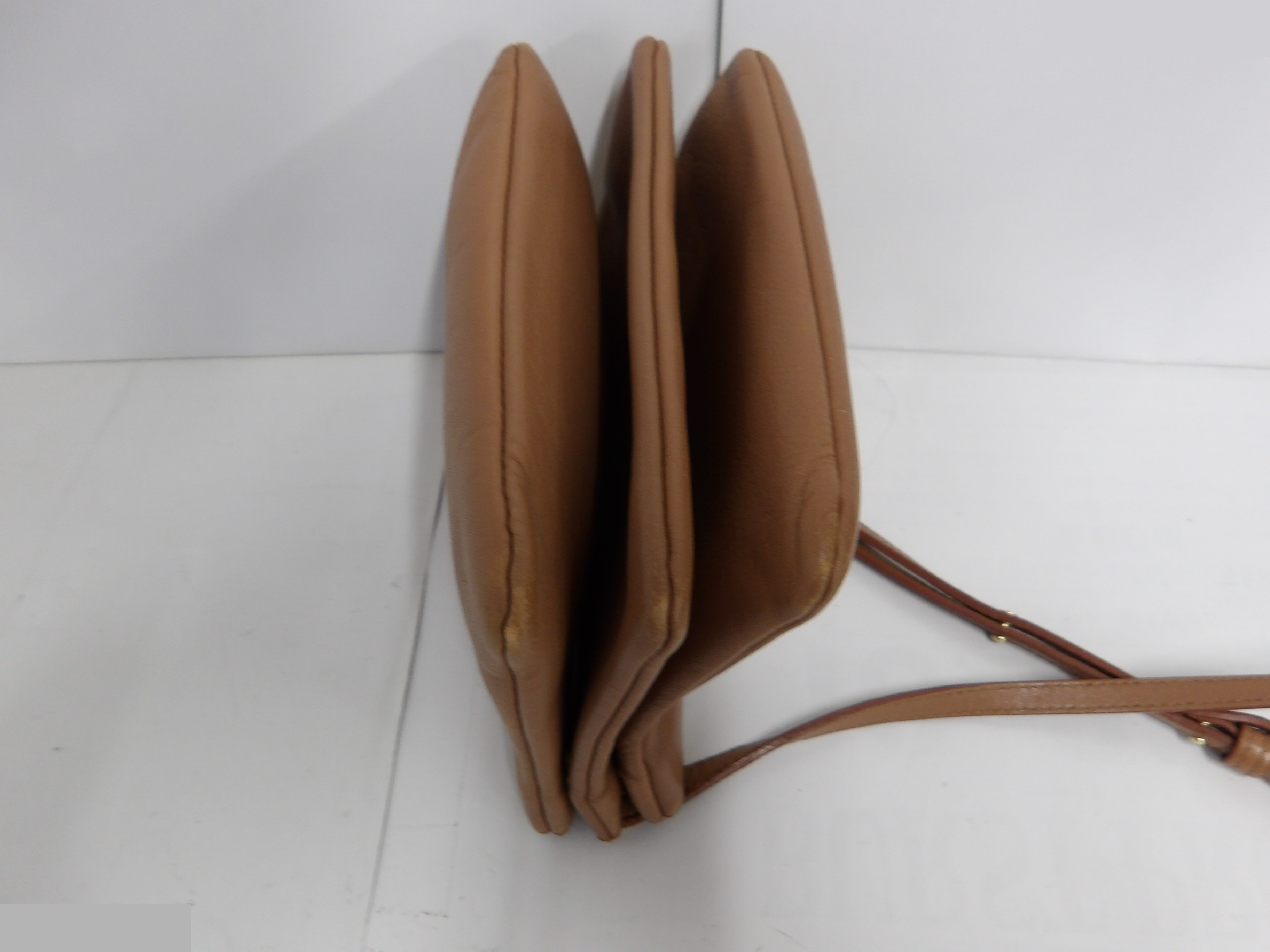 Trio Shoulder Bag, Gold Hardware — view 10