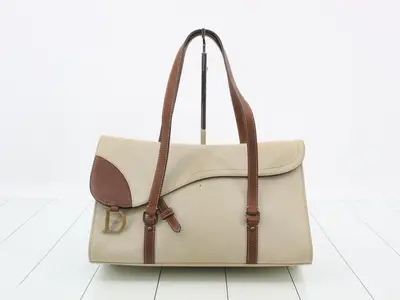 Canvas Saddle Bag