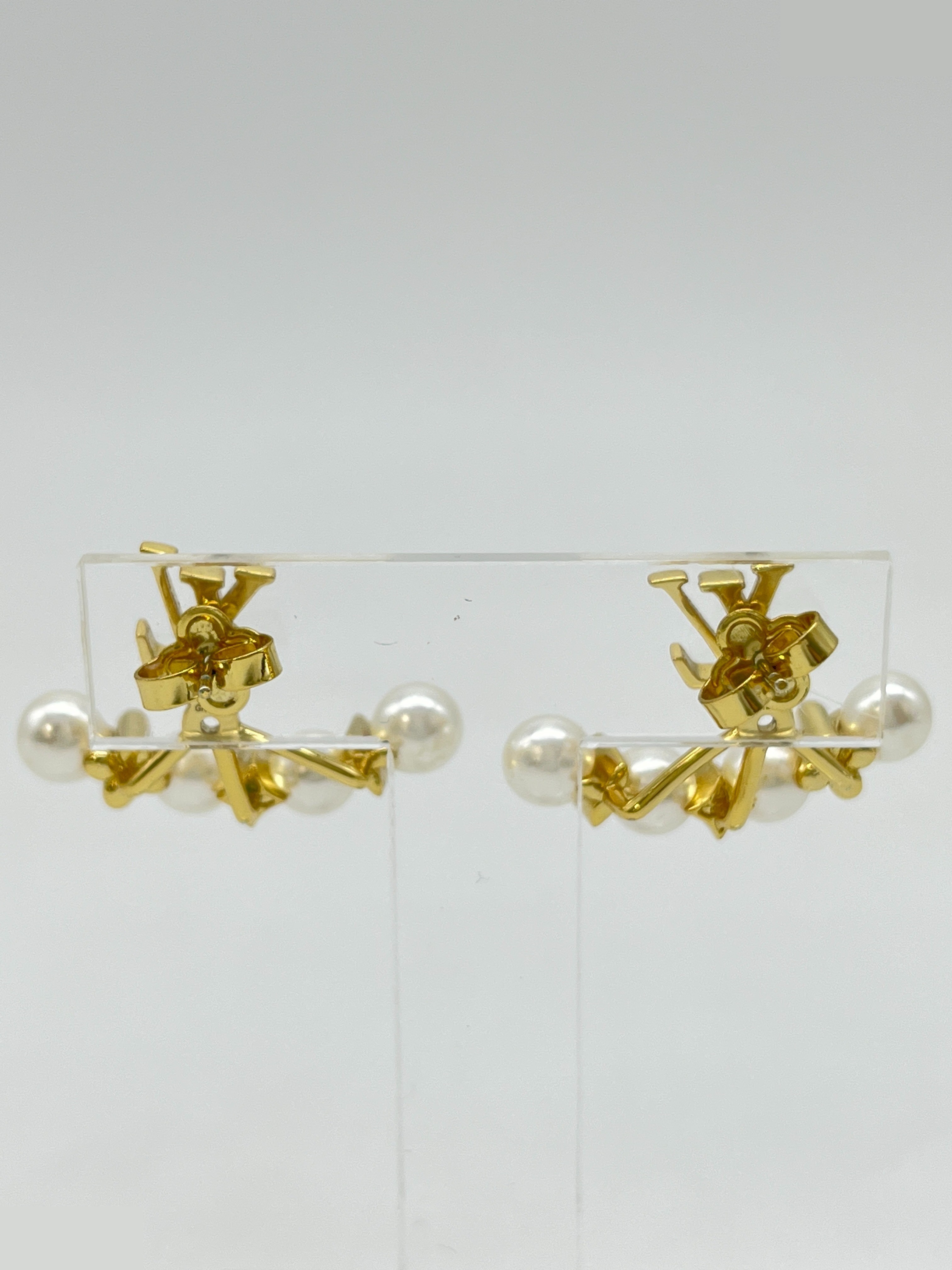 Earrings, 6.2g, Pearl — view 2