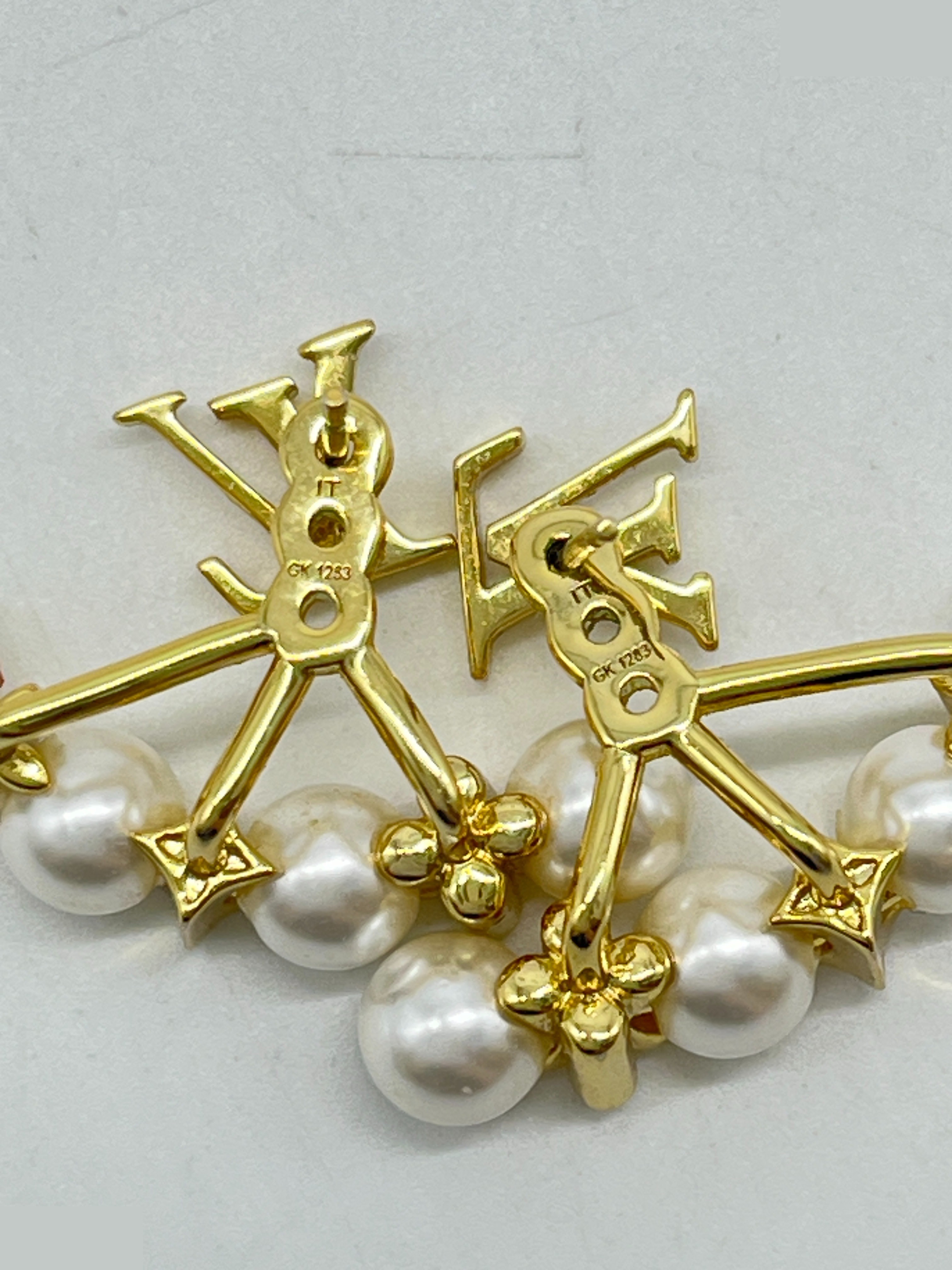 Earrings, 6.2g, Pearl — view 3