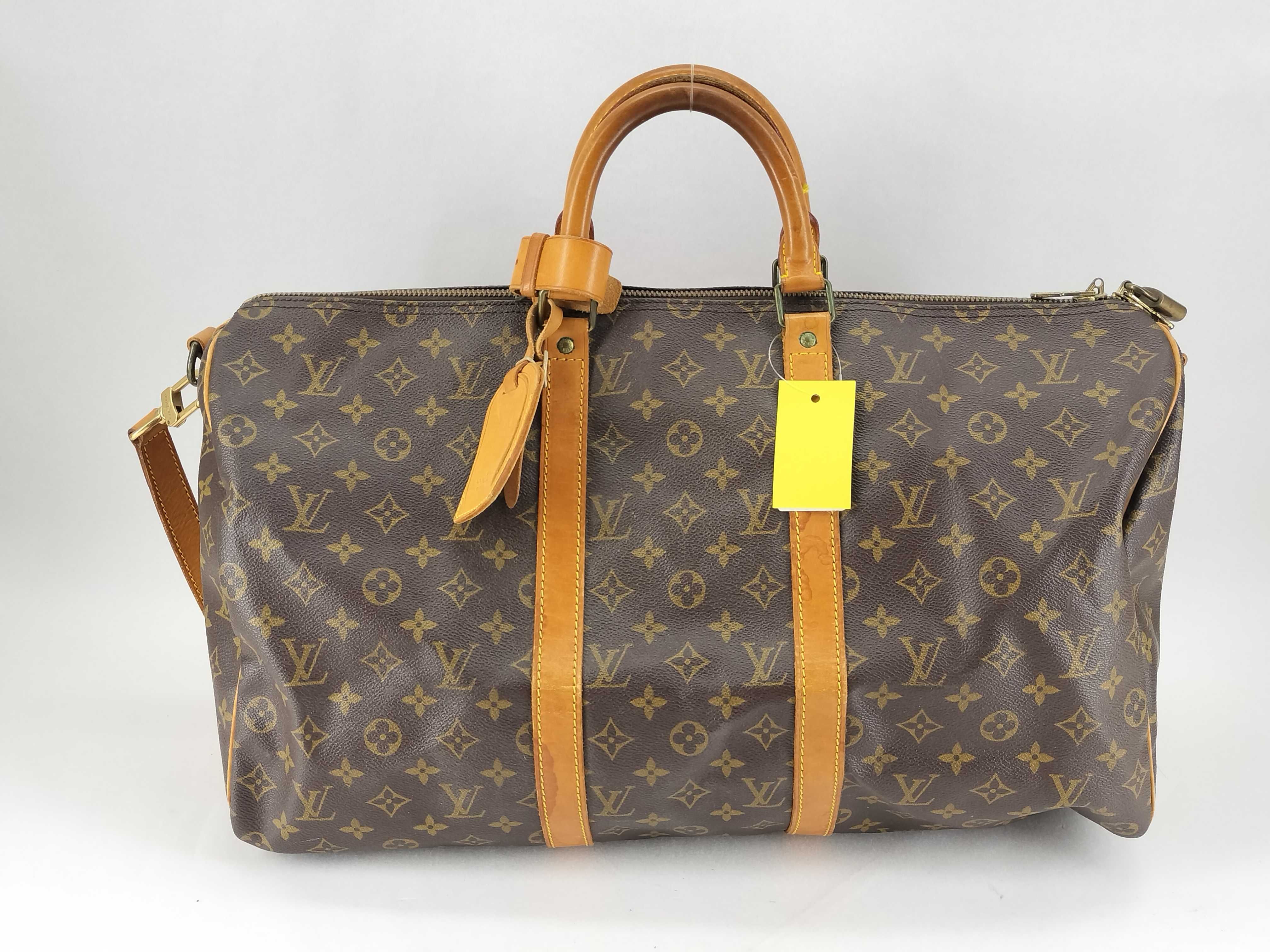 Monogram M41416 Keepall Bandoulière 50 Boston Bag