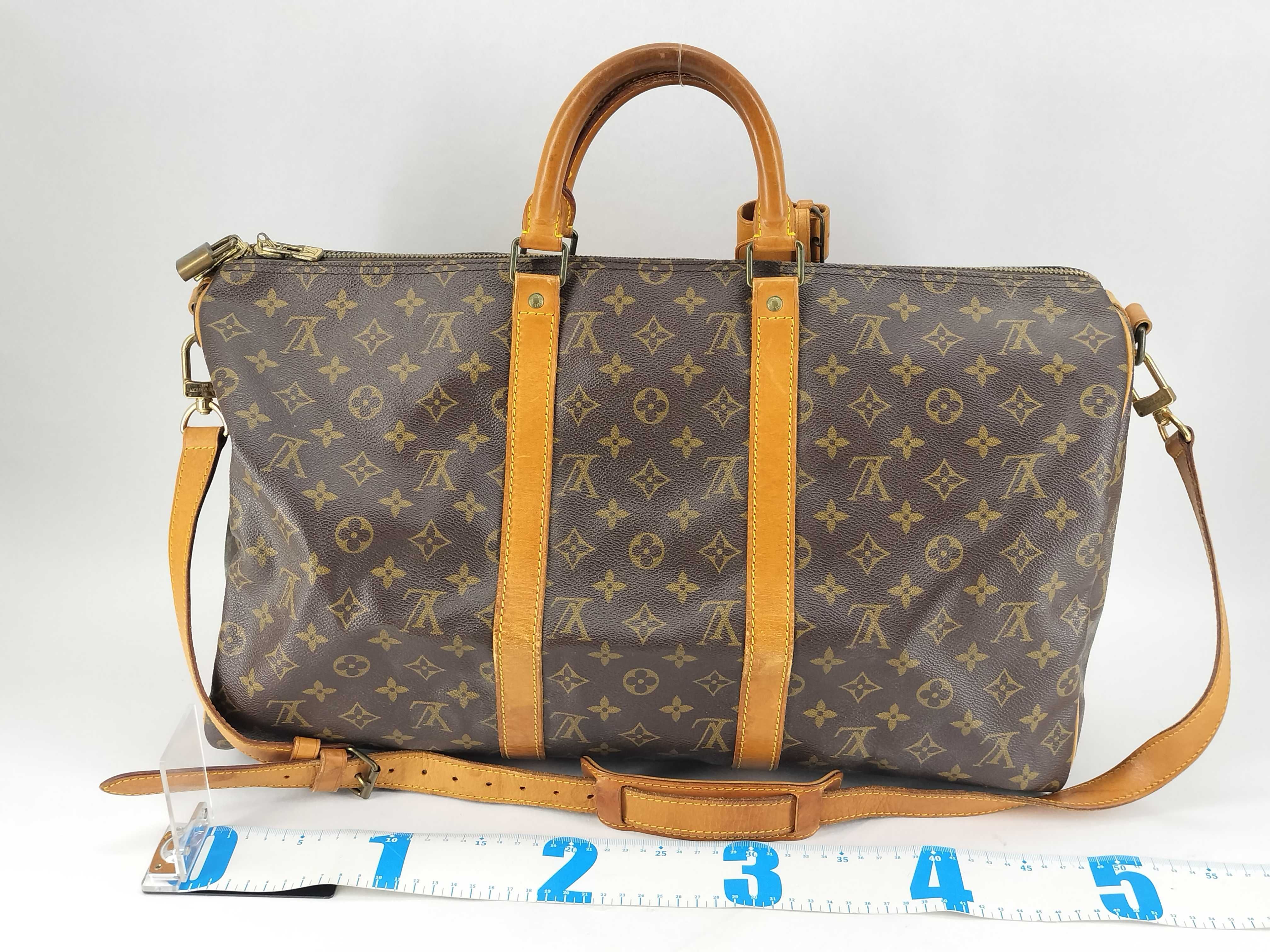 Monogram M41416 Keepall Bandoulière 50 Boston Bag — view 2
