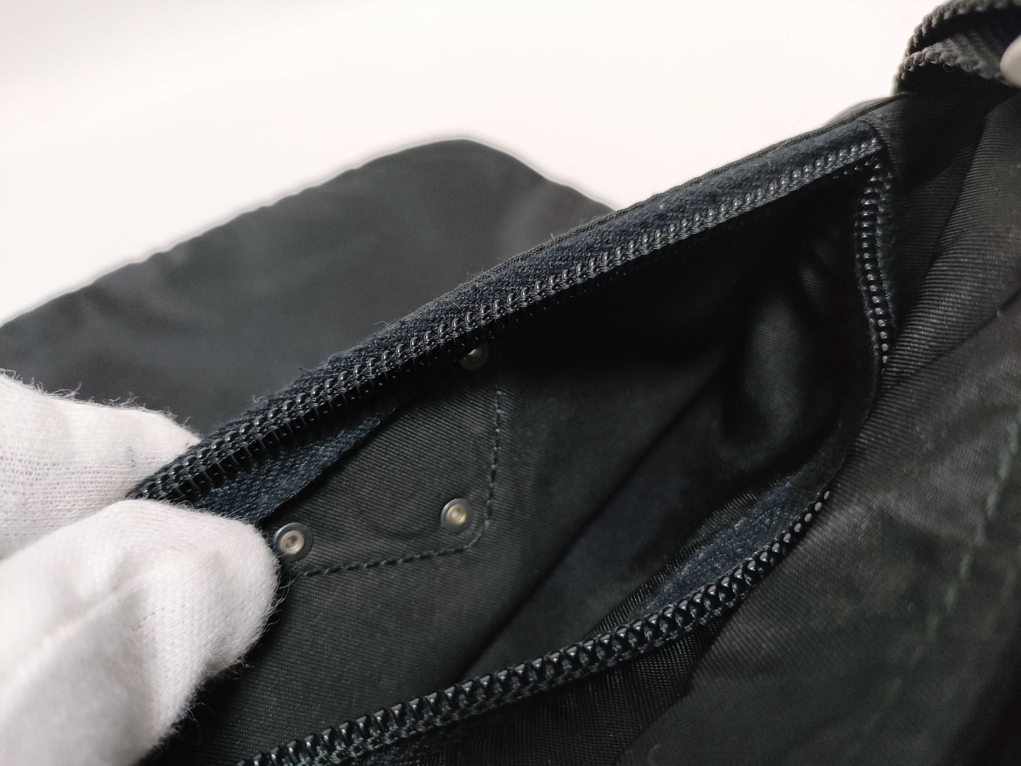 Nylon Mini Shoulder Bag, Black Nylon Shoulder Bag — view 14