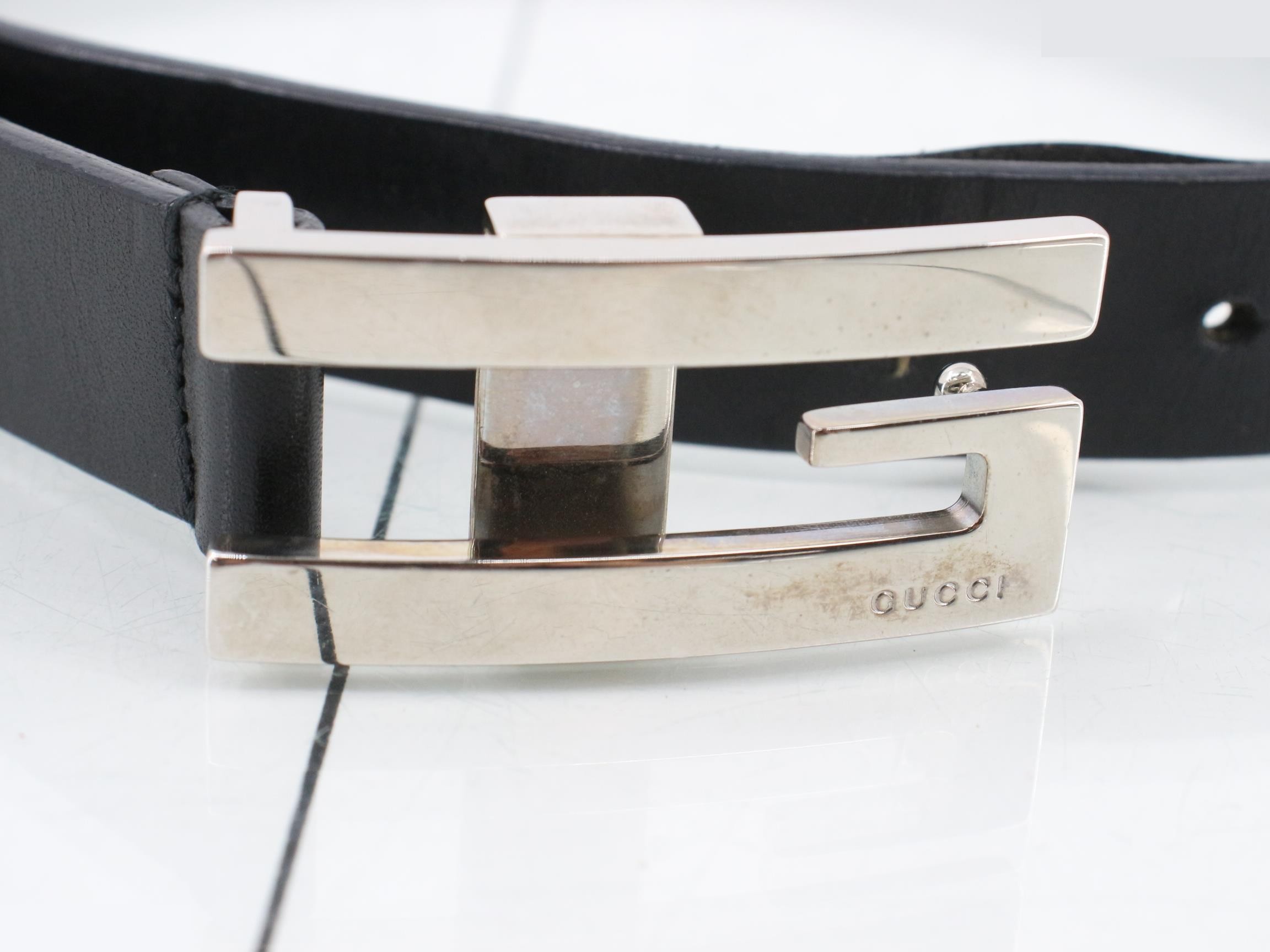 Leather belt — view 3