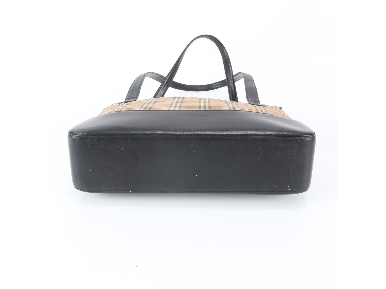 Nova Check Shadow Horse Leather Tote Bag — view 6