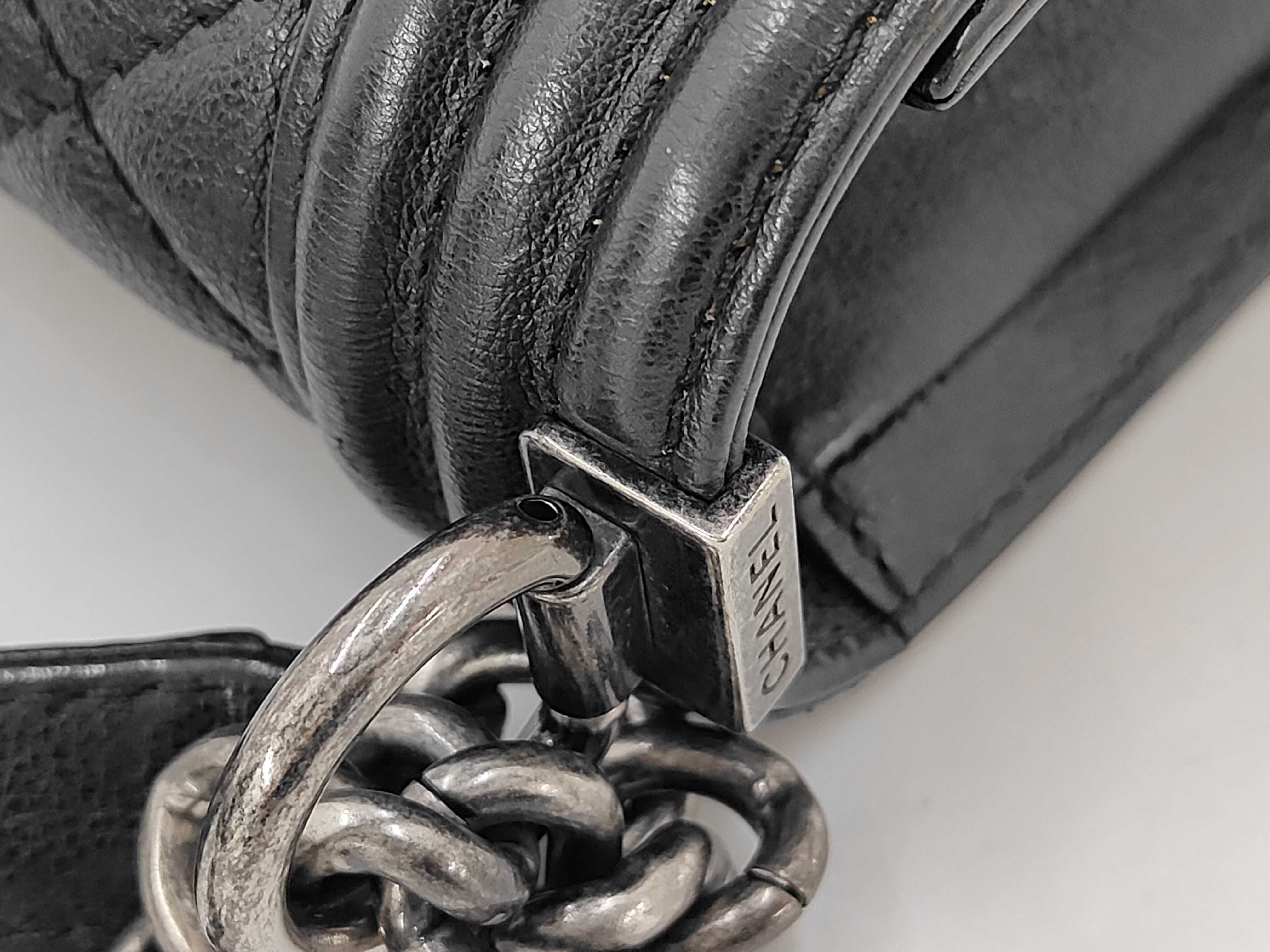 Boy Chanel Matelassé Shoulder Bag — view 6