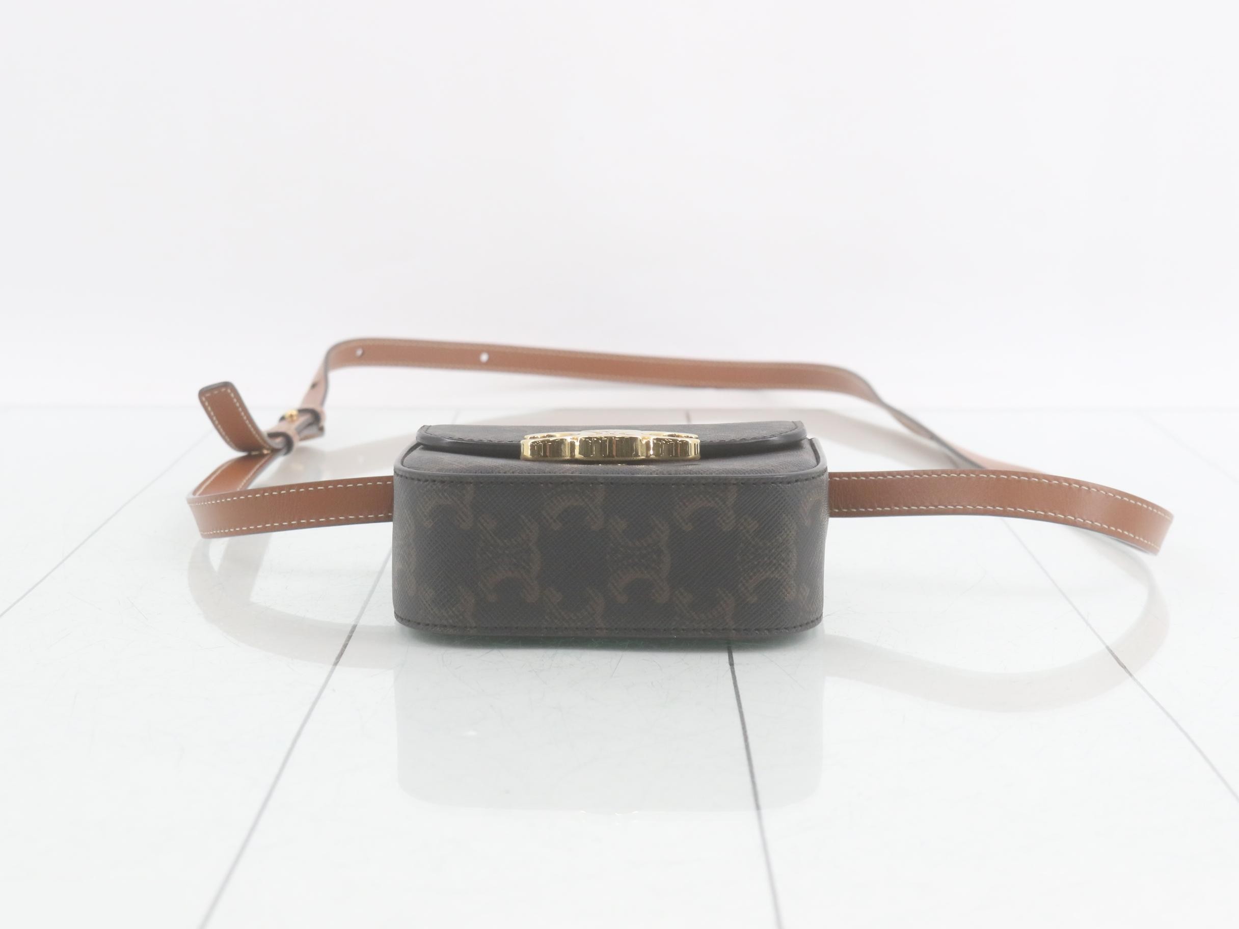 Mini Claude Triomphe Shoulder Bag — view 3