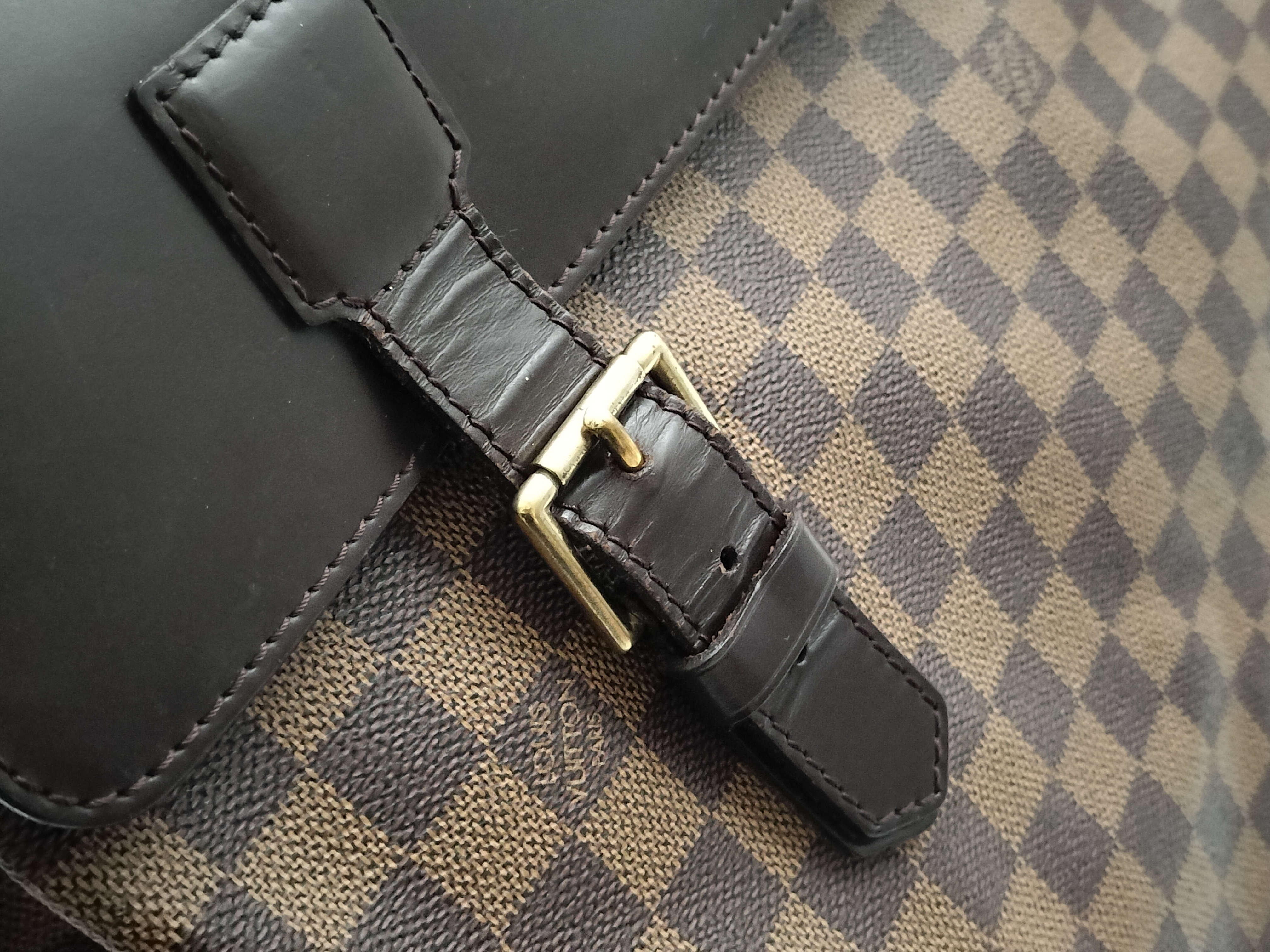 Damier West End PM N41130 Shoulder Strap Boston Bag — view 11