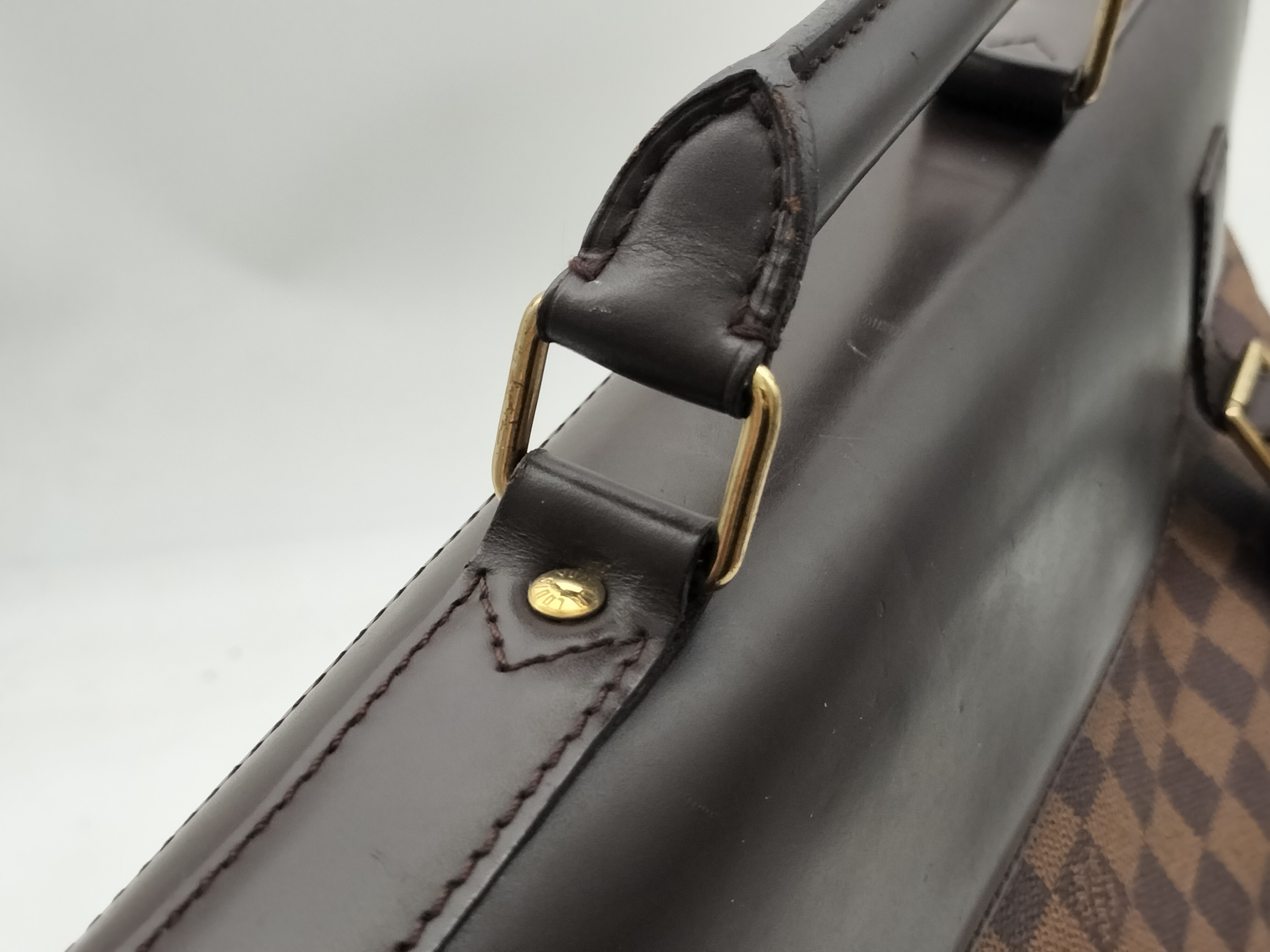 Damier West End PM N41130 Shoulder Strap Boston Bag — view 9