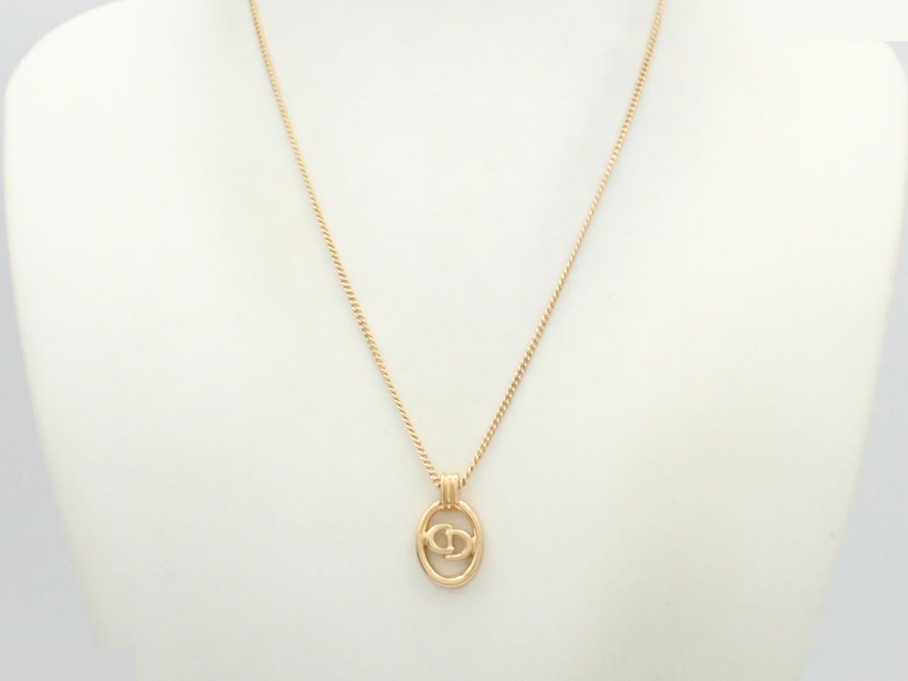 Gold necklace, chain approximately 42cm — view 3