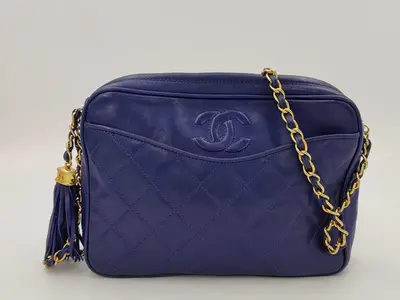 Matelassé Lambskin Shoulder Bag (Serial Number 0)