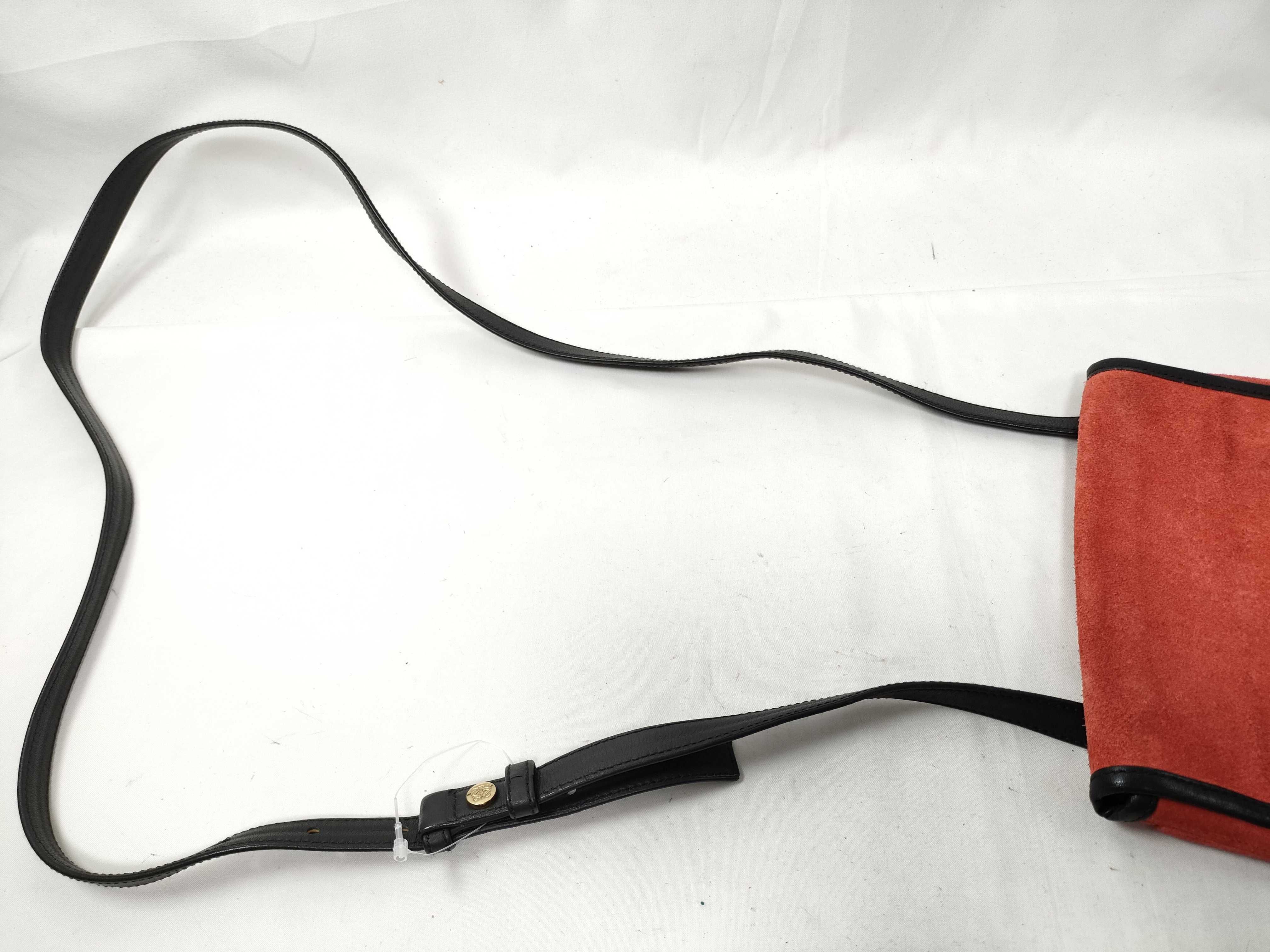 Suede Shoulder Bag Anagram Shoulder Bag — view 4