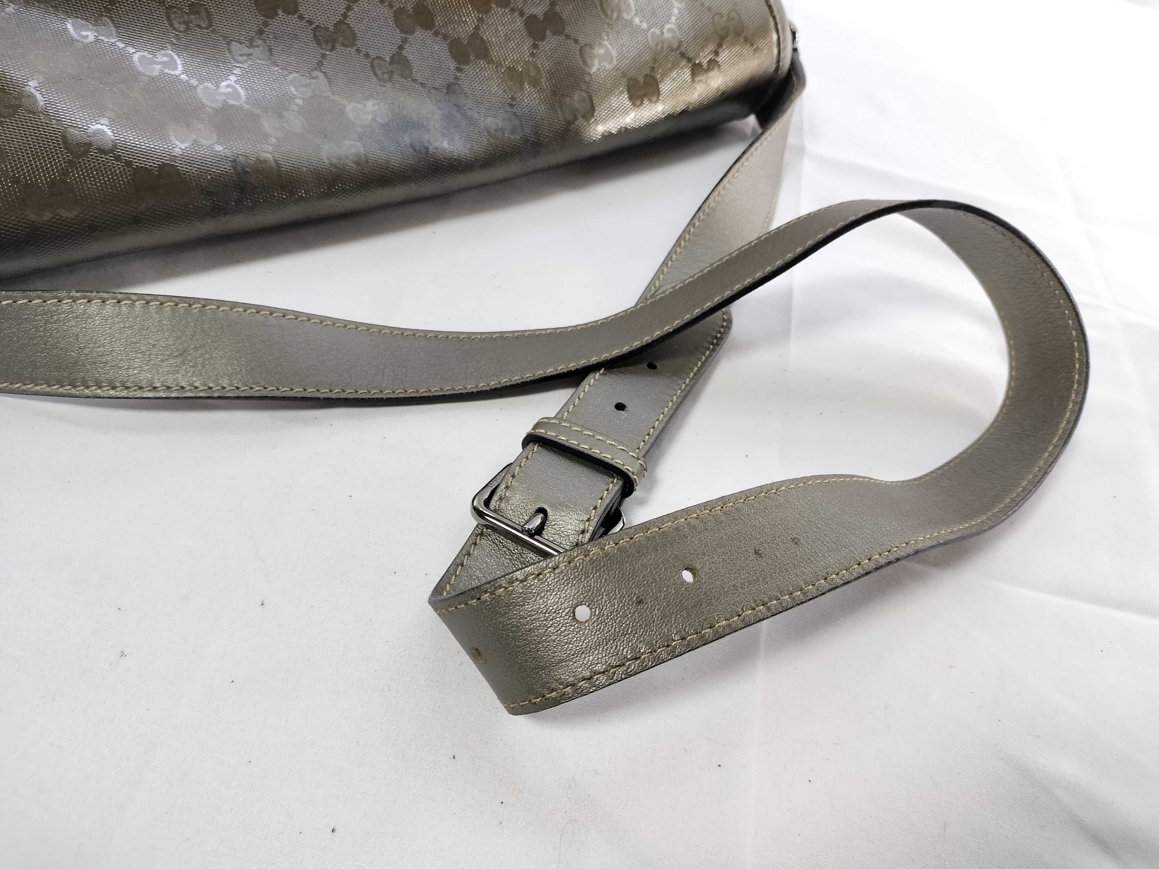 GG Messenger Bag Metallic Shoulder Bag — view 3