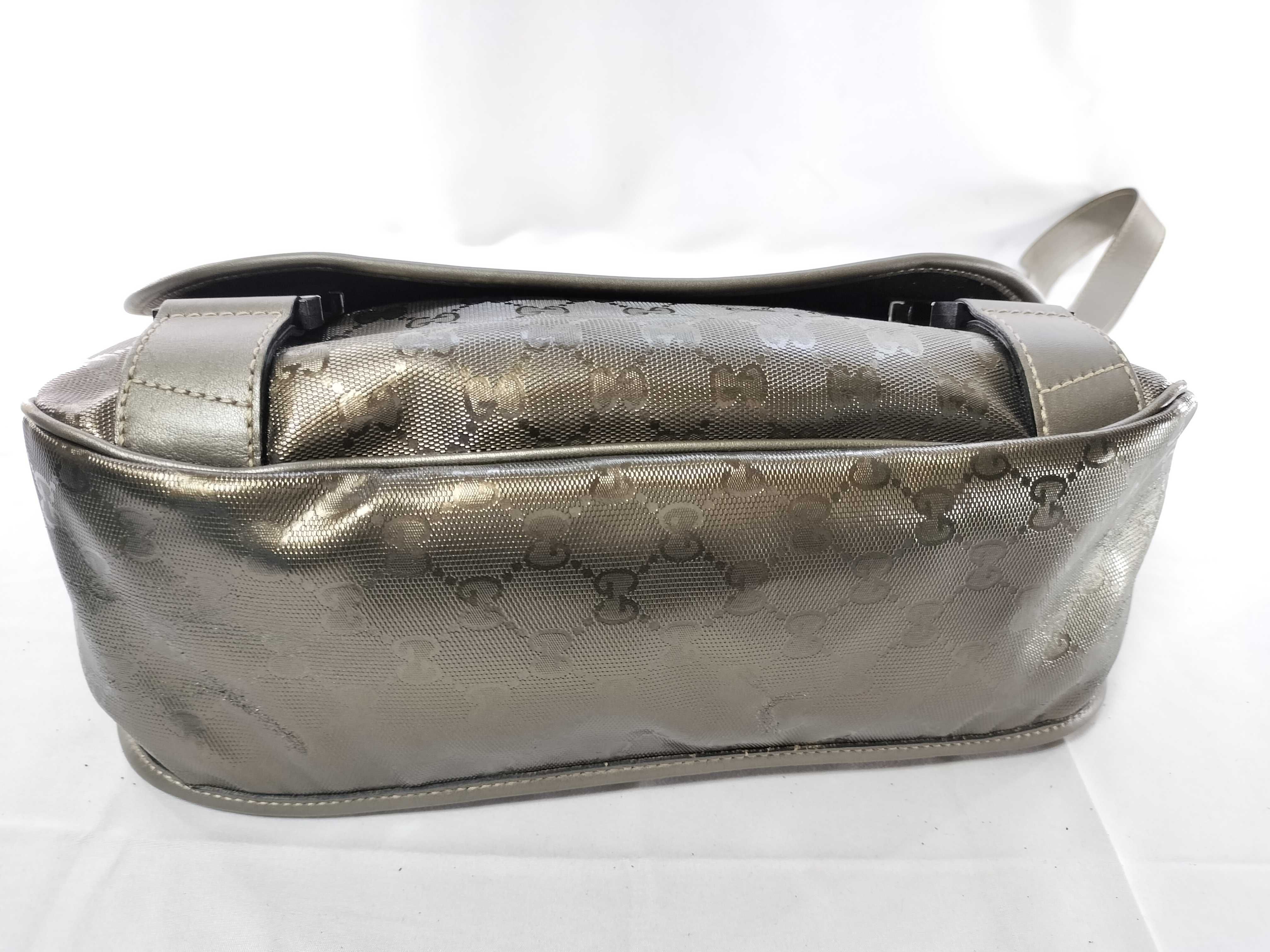 GG Messenger Bag Metallic Shoulder Bag — view 7