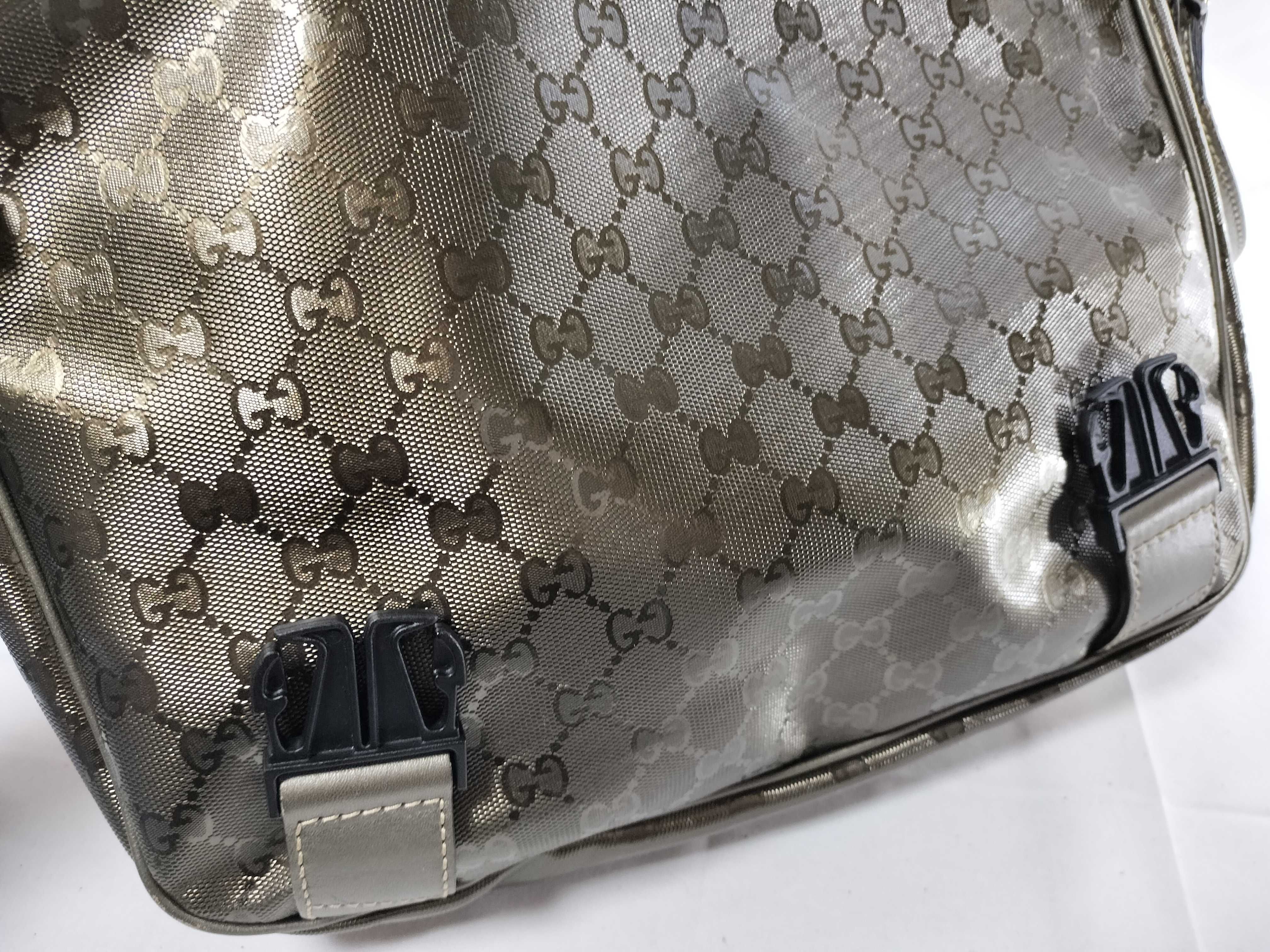 GG Messenger Bag Metallic Shoulder Bag — view 9