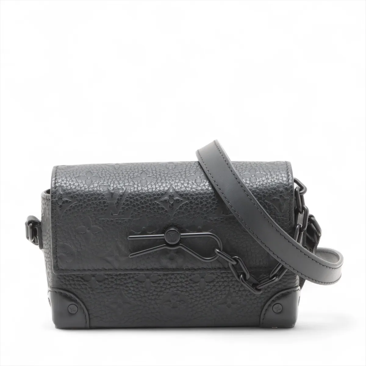 Taurillon Monogram Steamer Wearable Wallet M81746 Black