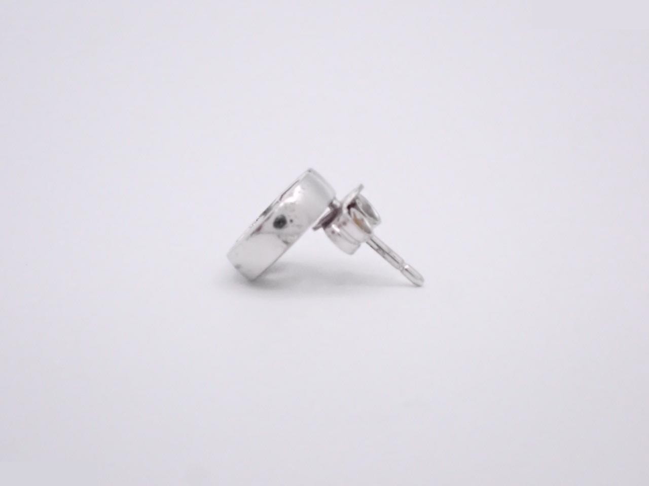 Interlocking G Silver Earrings, Ag925/1.6g — view 3