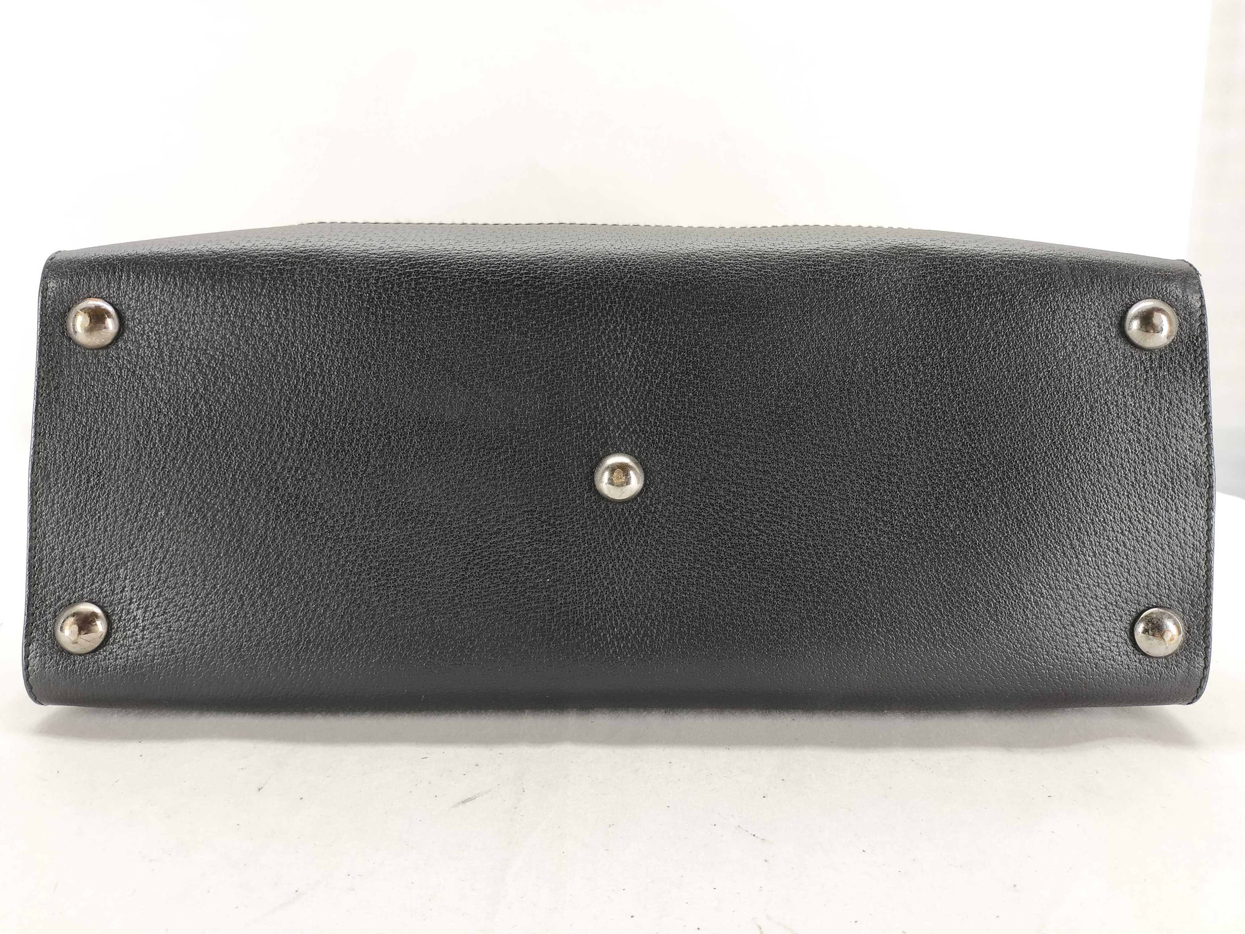 ID - Cow Skin Twin Top Handle Handbag — view 7
