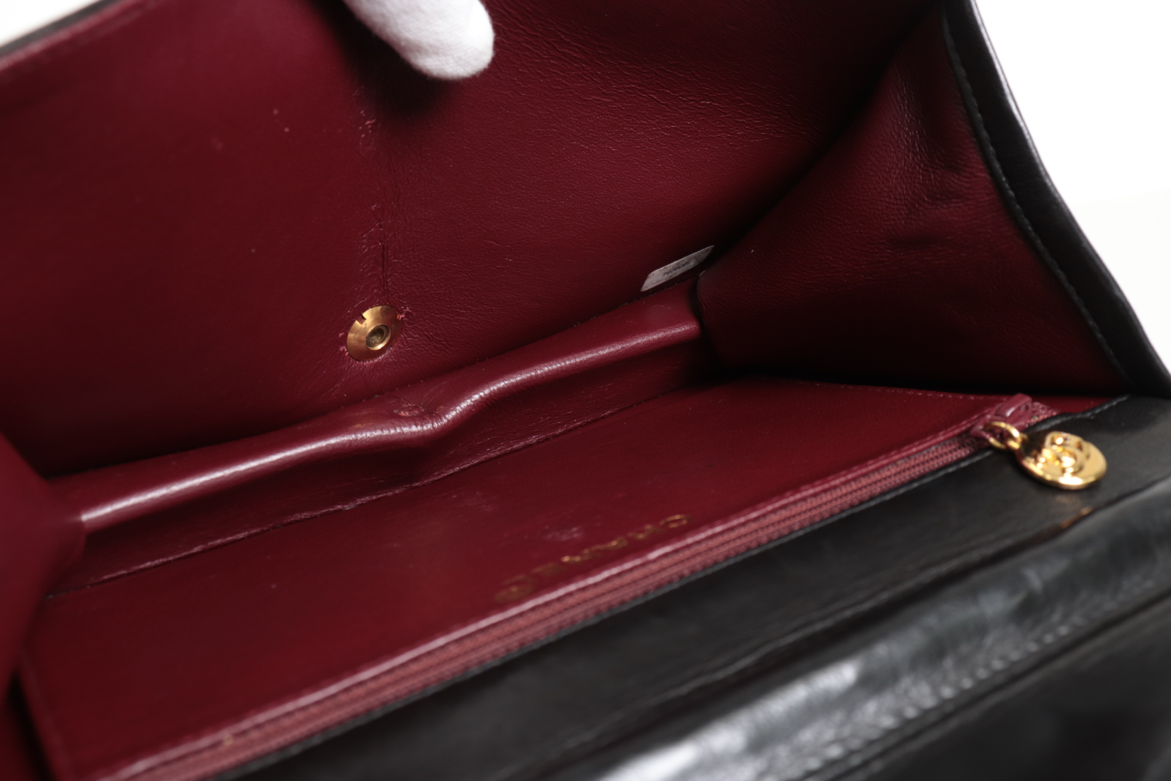 Full Flap Lambskin Chain Shoulder Bag (Series 5) — view 8
