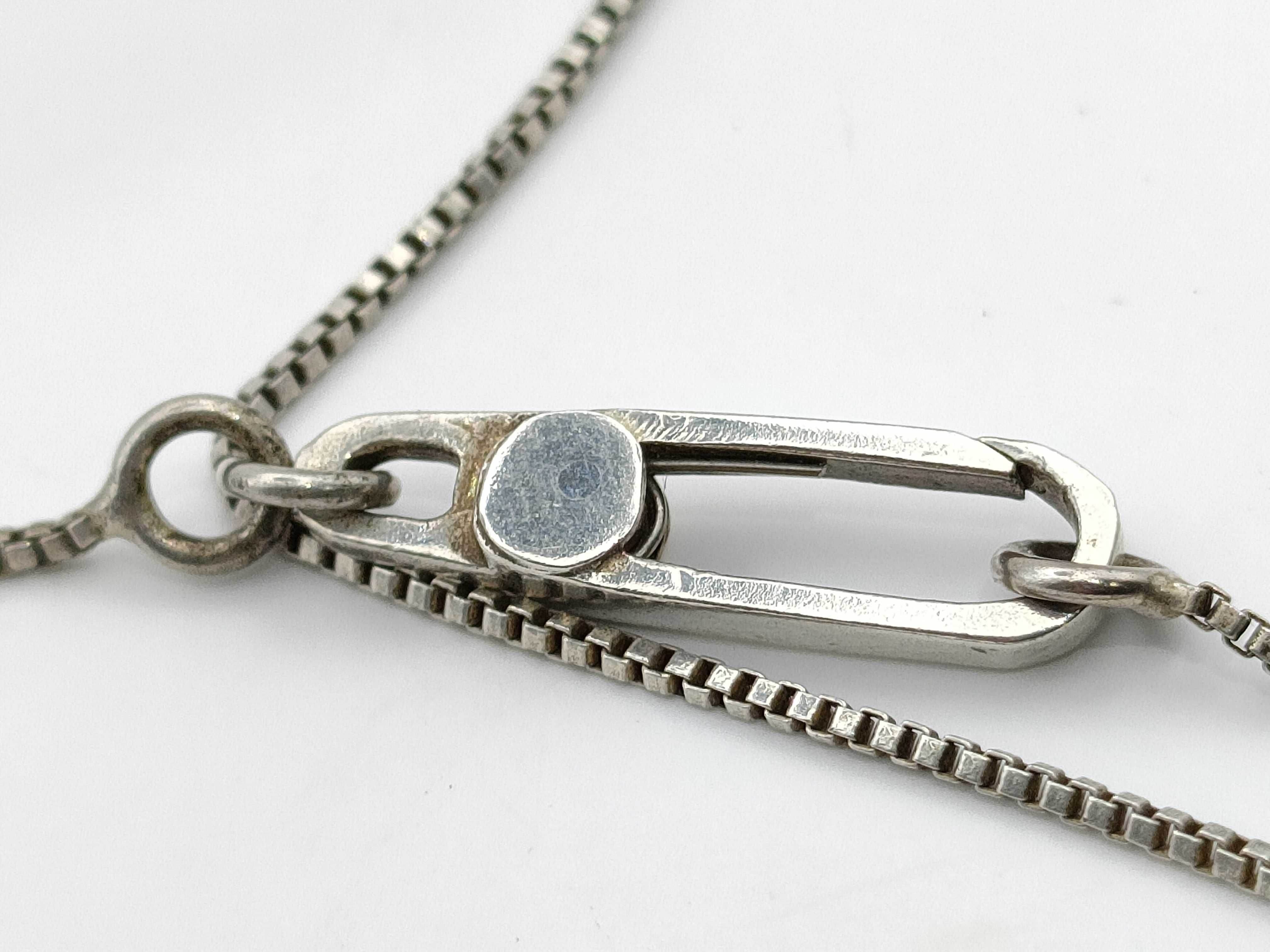 925 Sterling Silver Plate Necklace — view 4