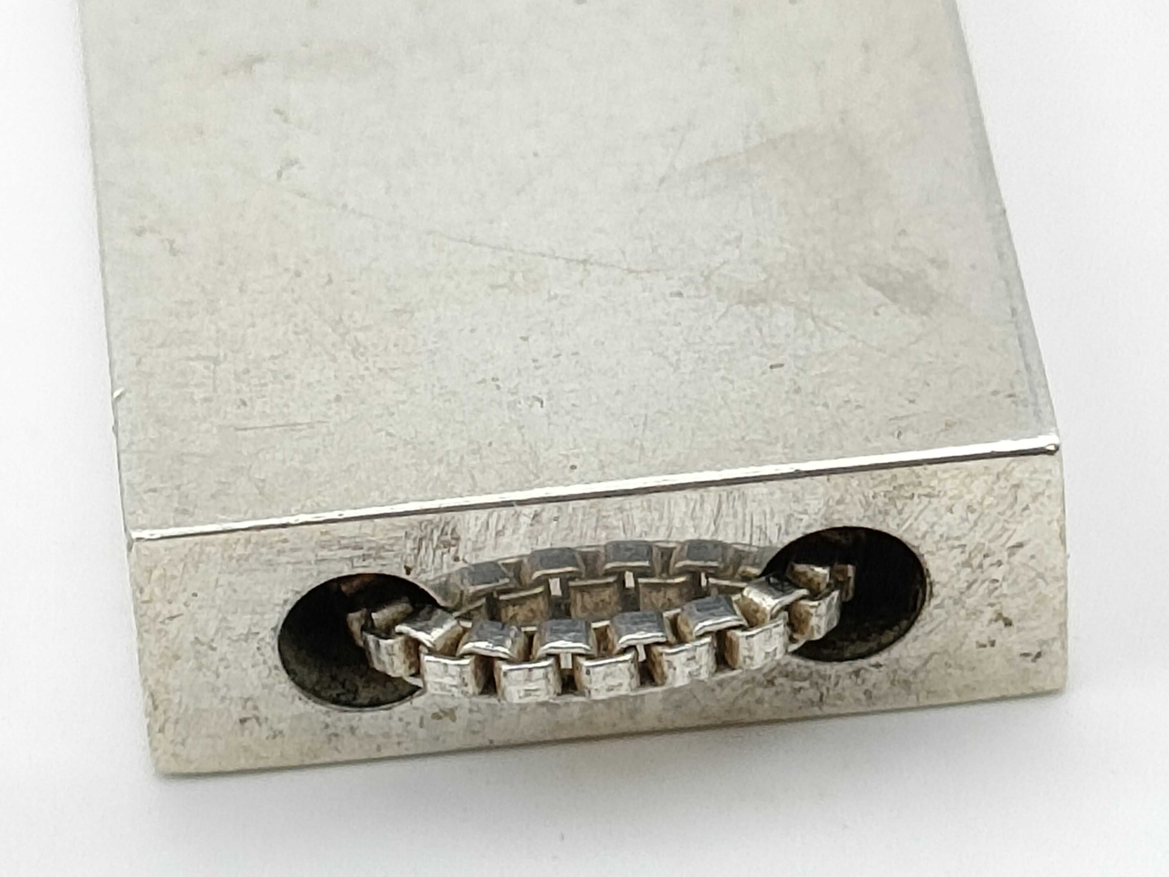 925 Sterling Silver Plate Necklace — view 8