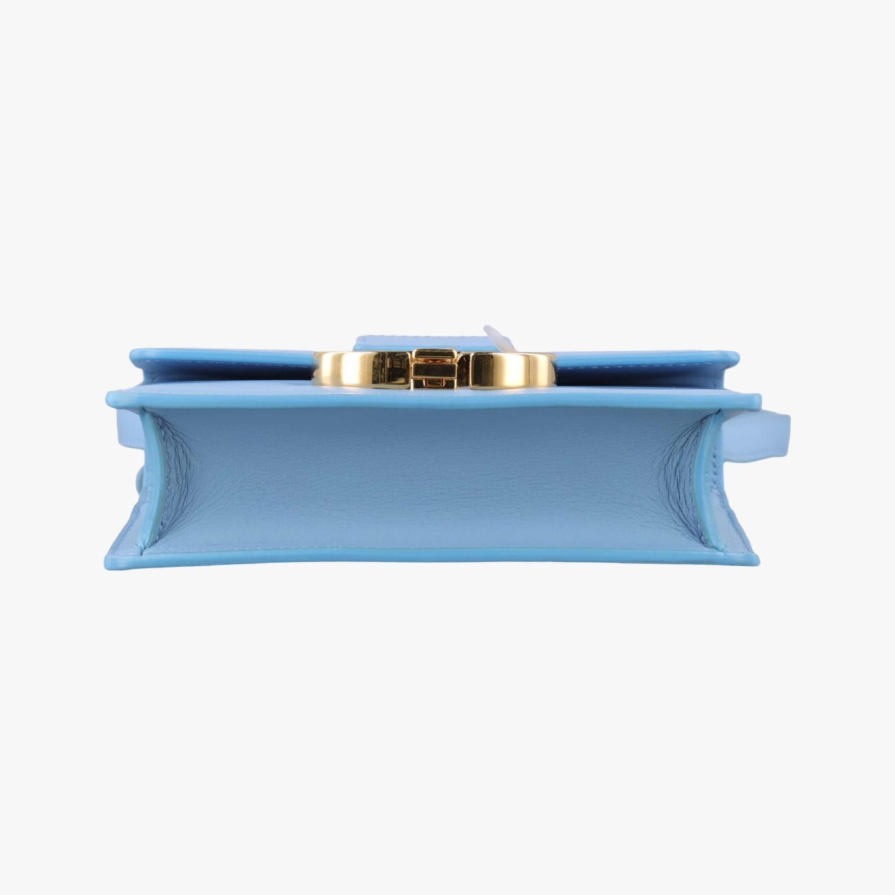 30 Montaigne Blue Leather 19-MA-0291 IC Chip Shoulder Bag — view 3