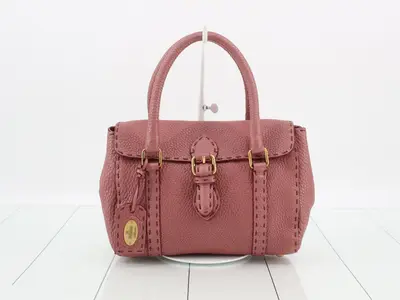 Selleria Flap Handbag Pink