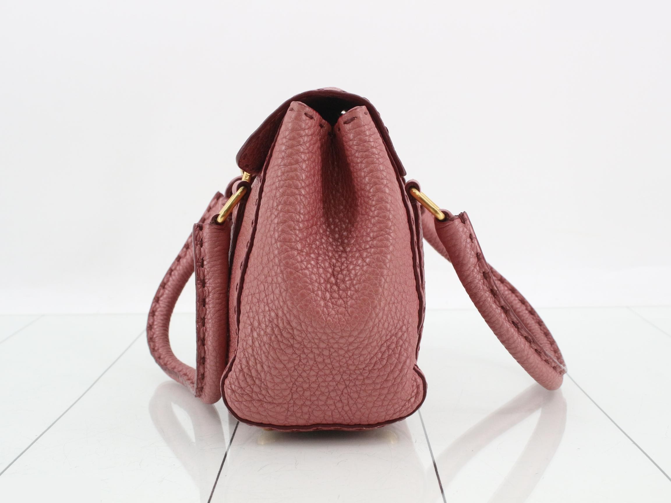 Selleria Flap Handbag Pink — view 3