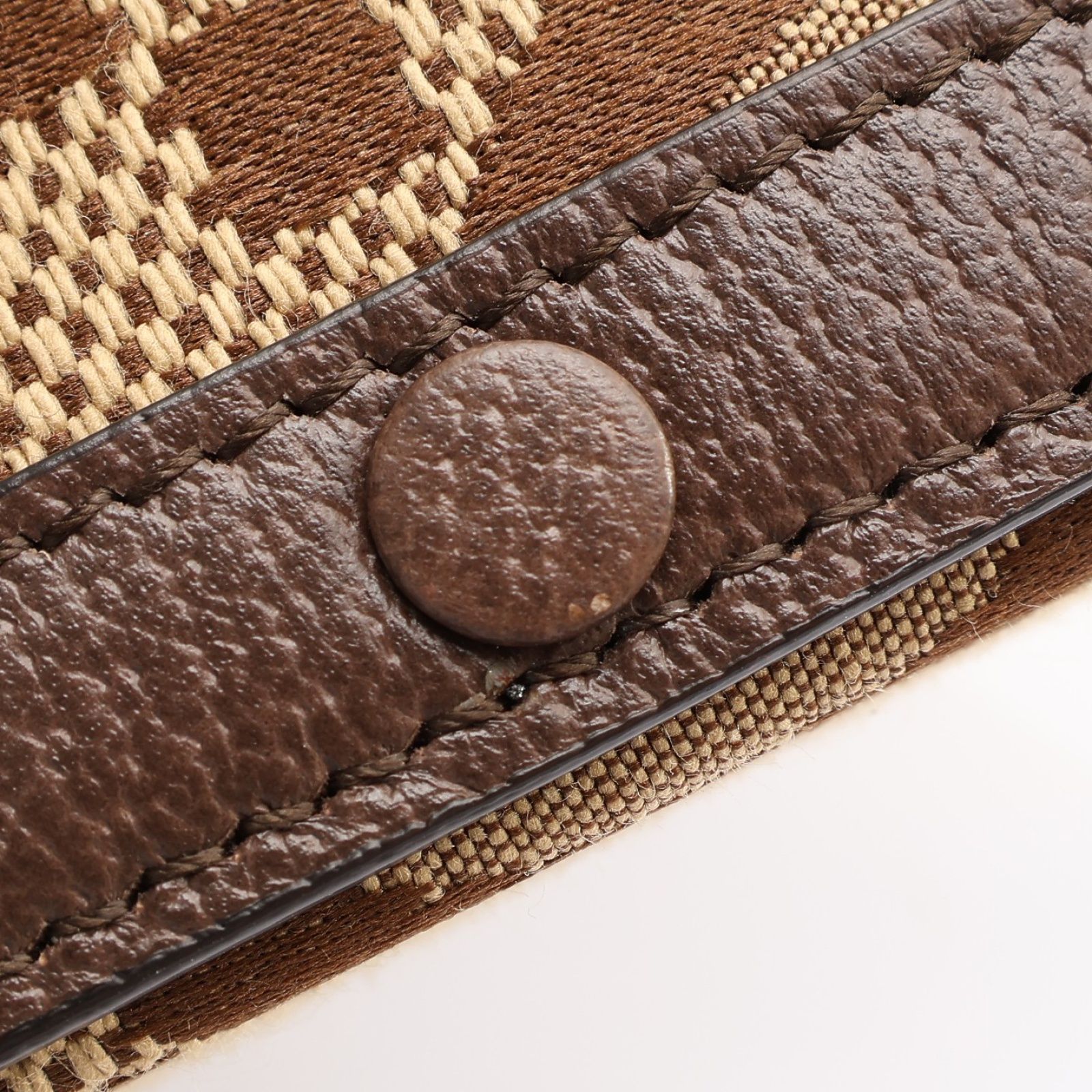 Monogram Jumbo GG Textured Dollar Calfskin Mini Horsebit 1955 Crossbody Bag — view 11