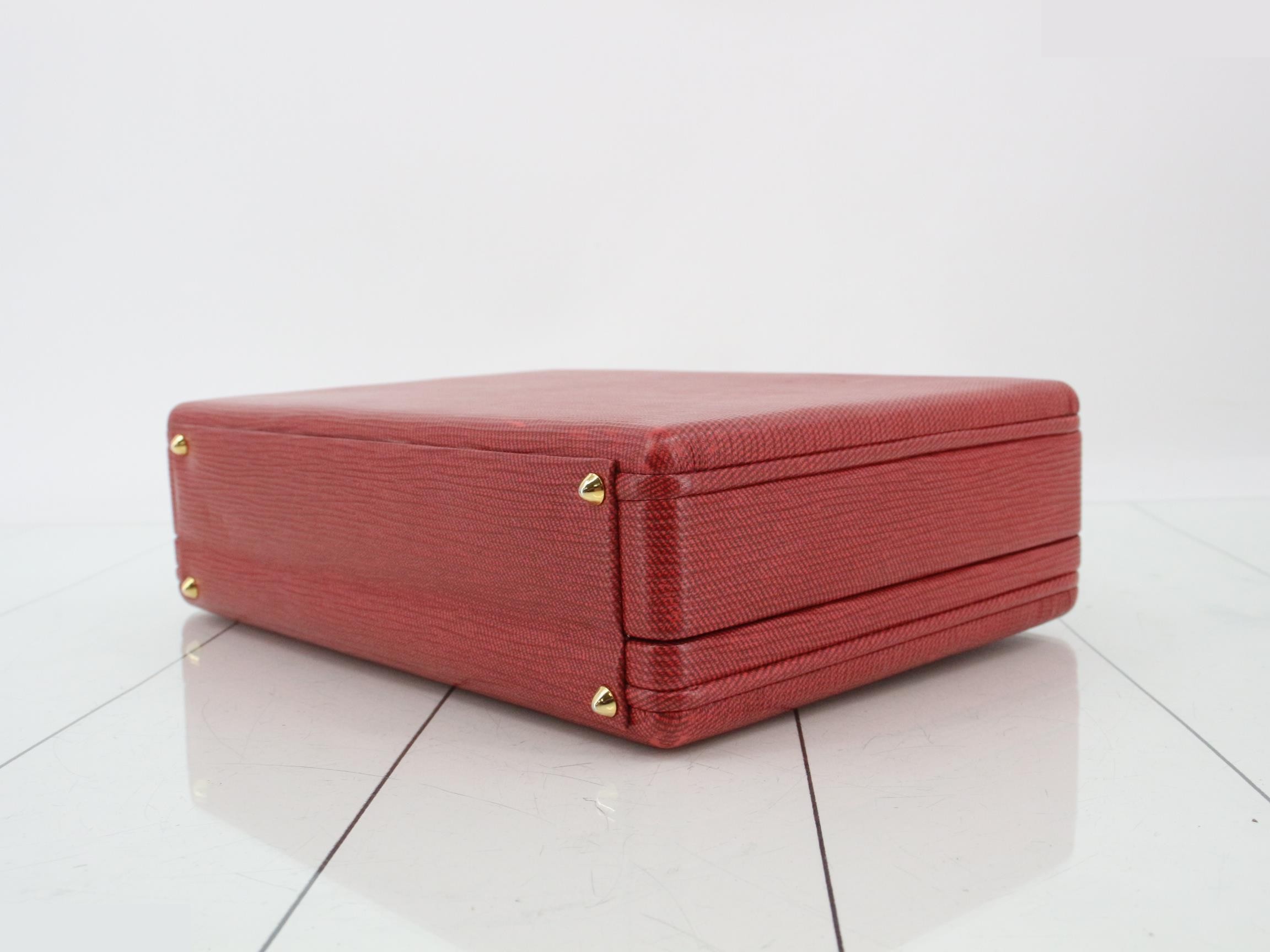Handbag, leather, red — view 6