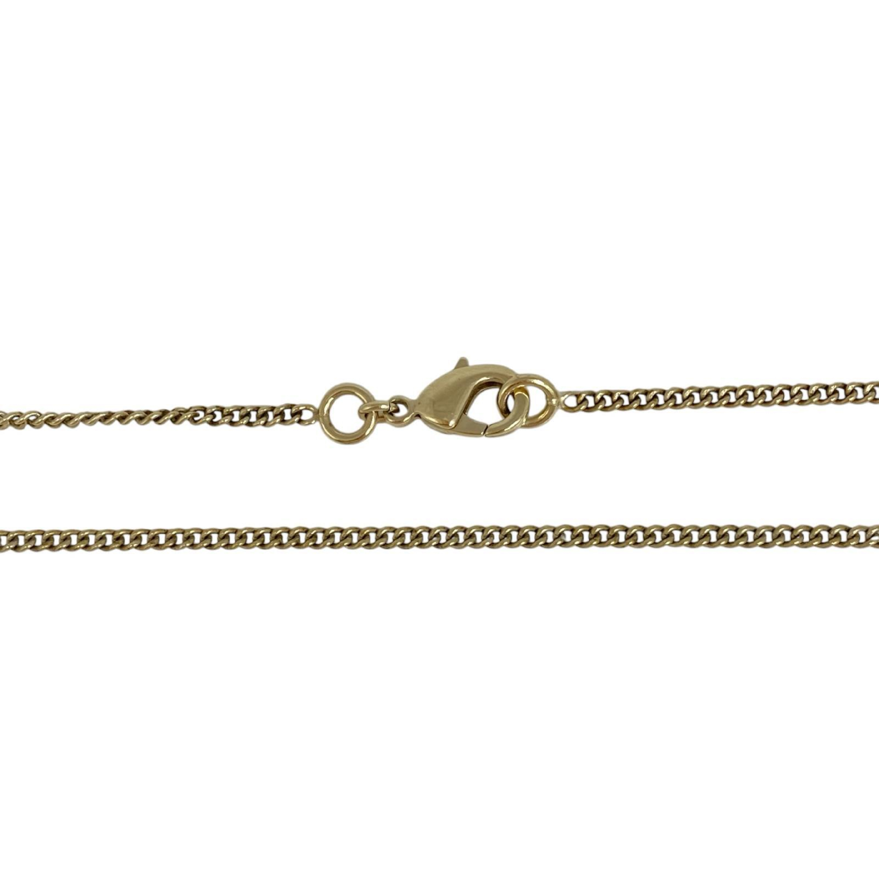 【*Shipped from: Hong Kong*】CHANEL ( ) Gold-colored Metal Coco Mark Necklace B12A Necklace — view 6