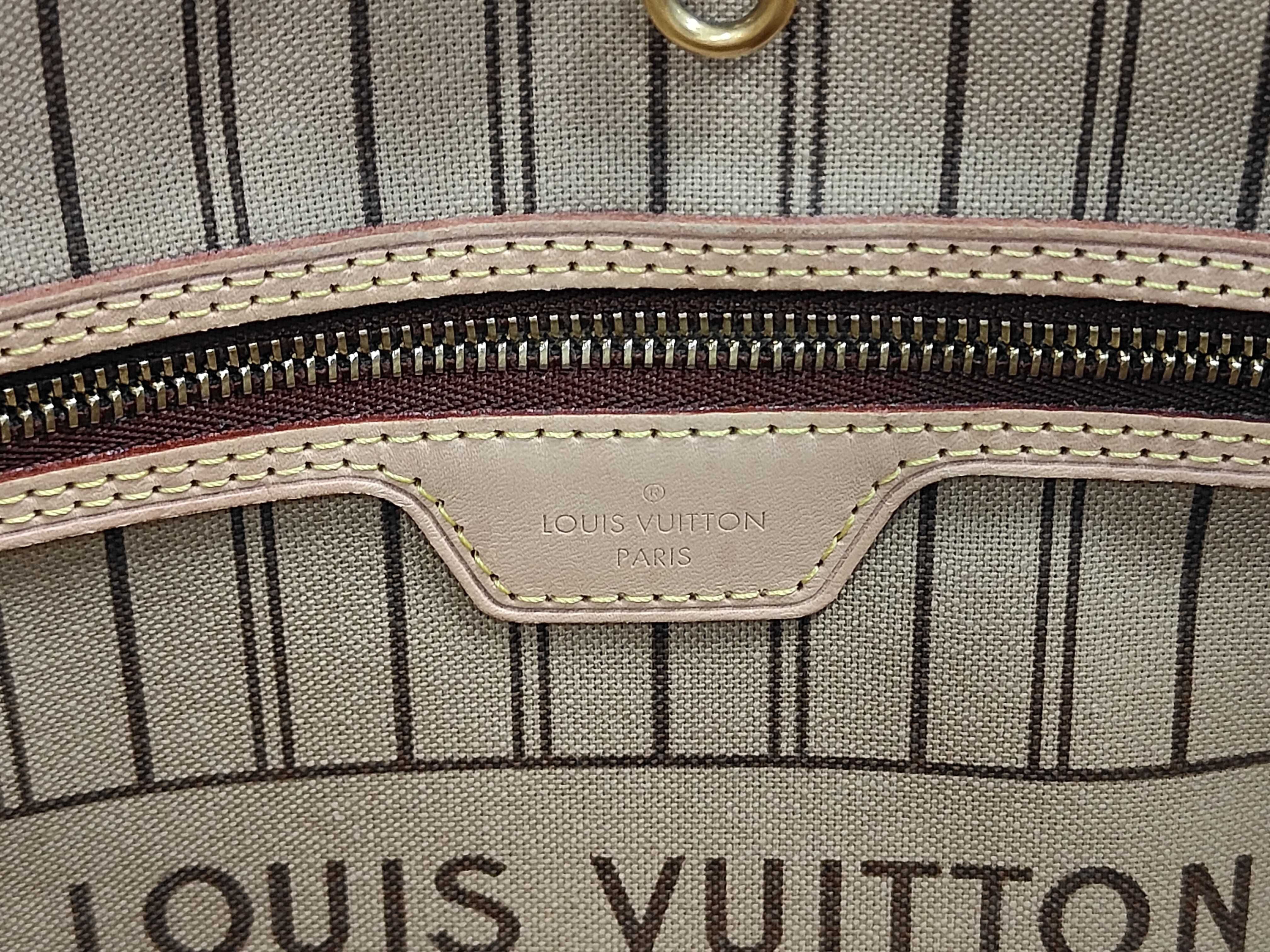 Monogram M40995 Neverfull MM Beige Tote Bag — view 10