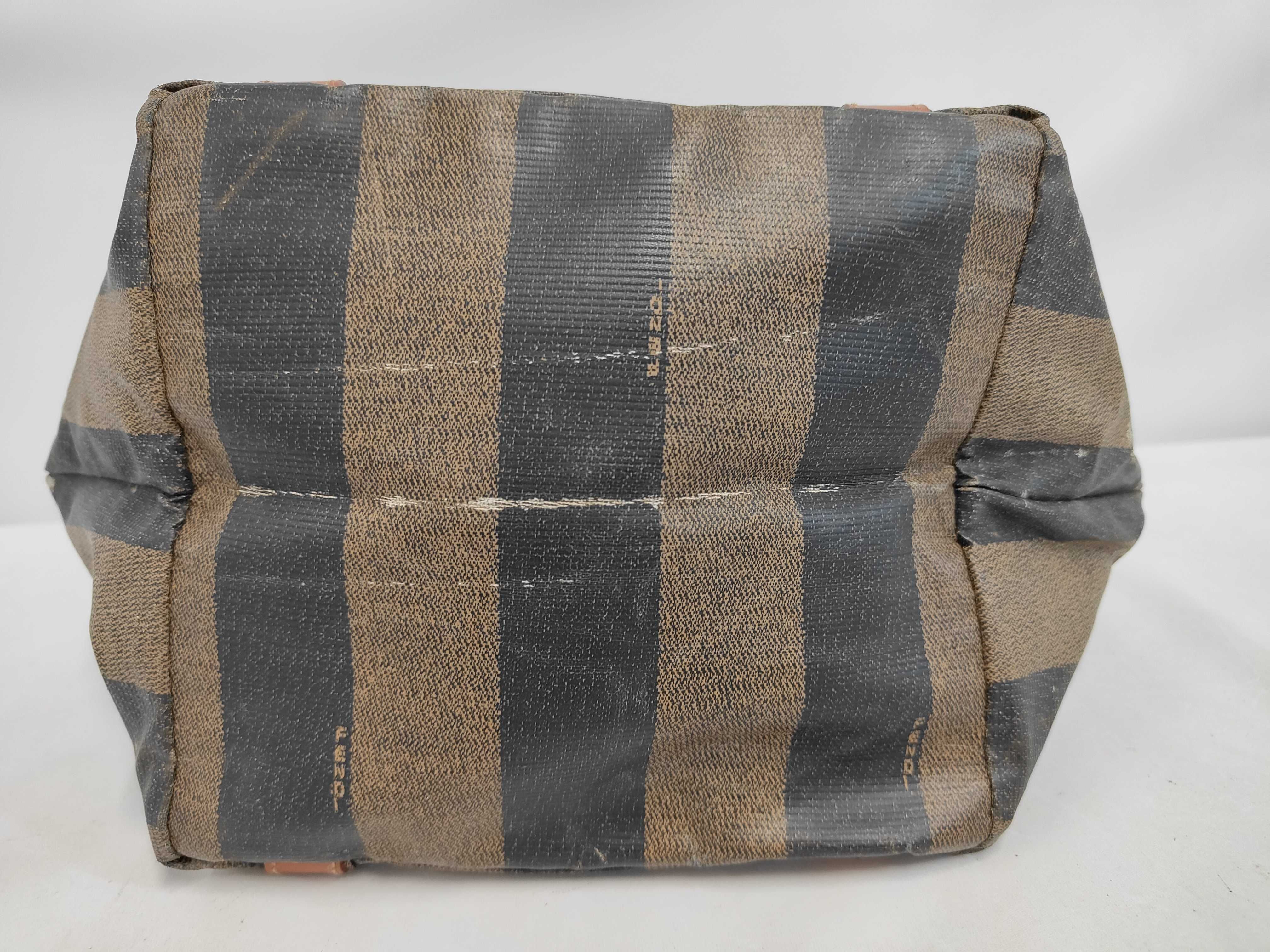 Pecan Pattern Tote Bag, Brown Handbag — view 4