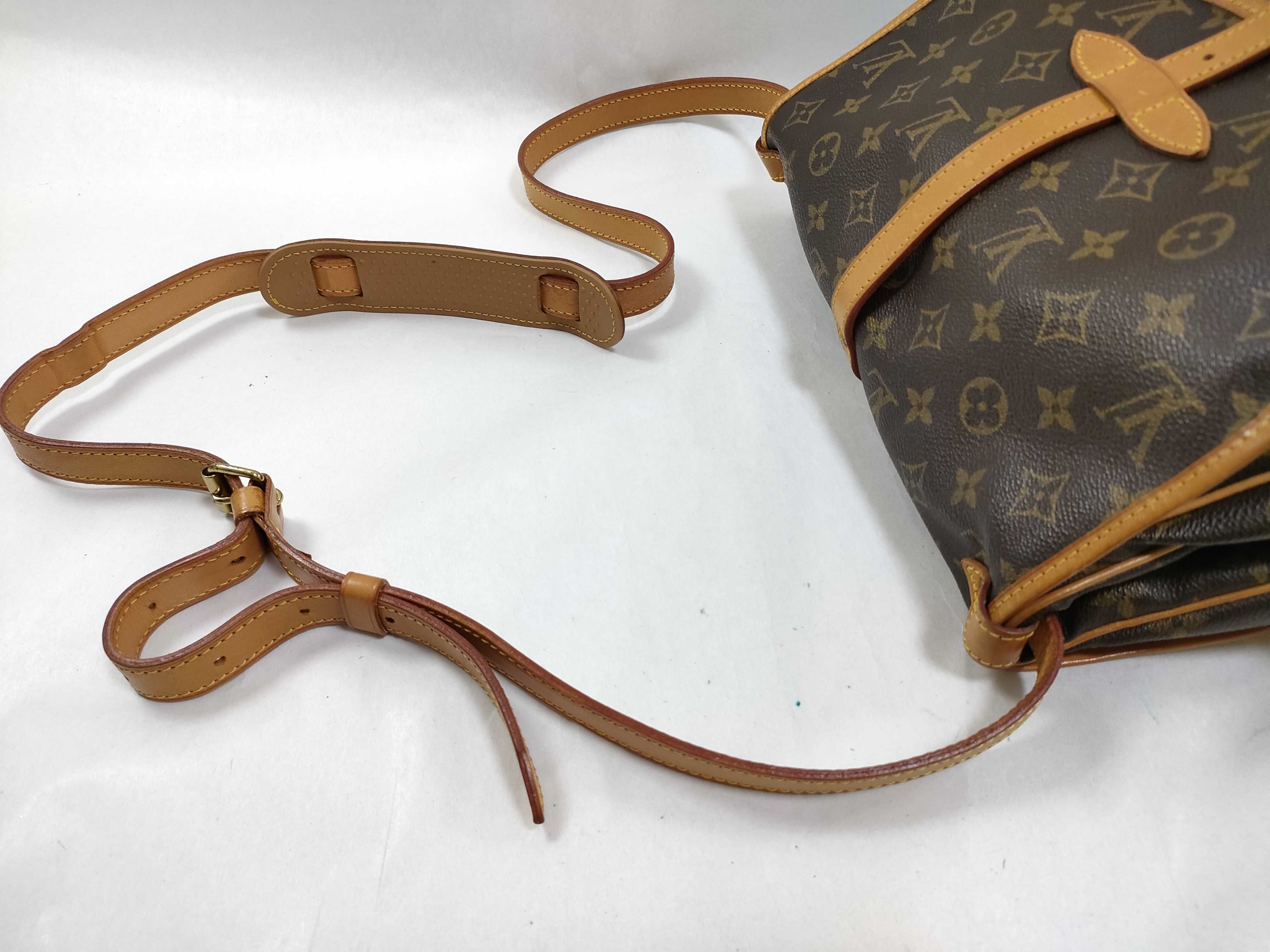 Monogram Saumur Shoulder Bag — view 3